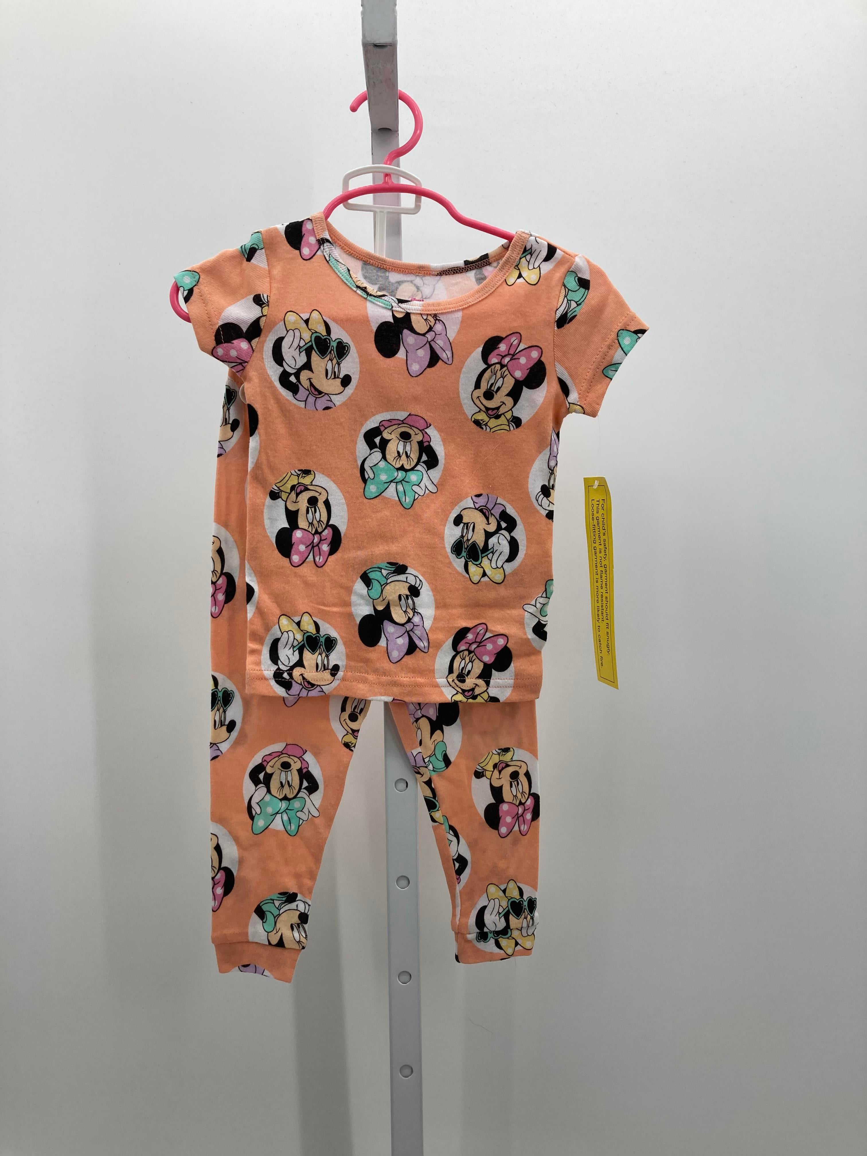 Disney Size 2T Girls Pajamas