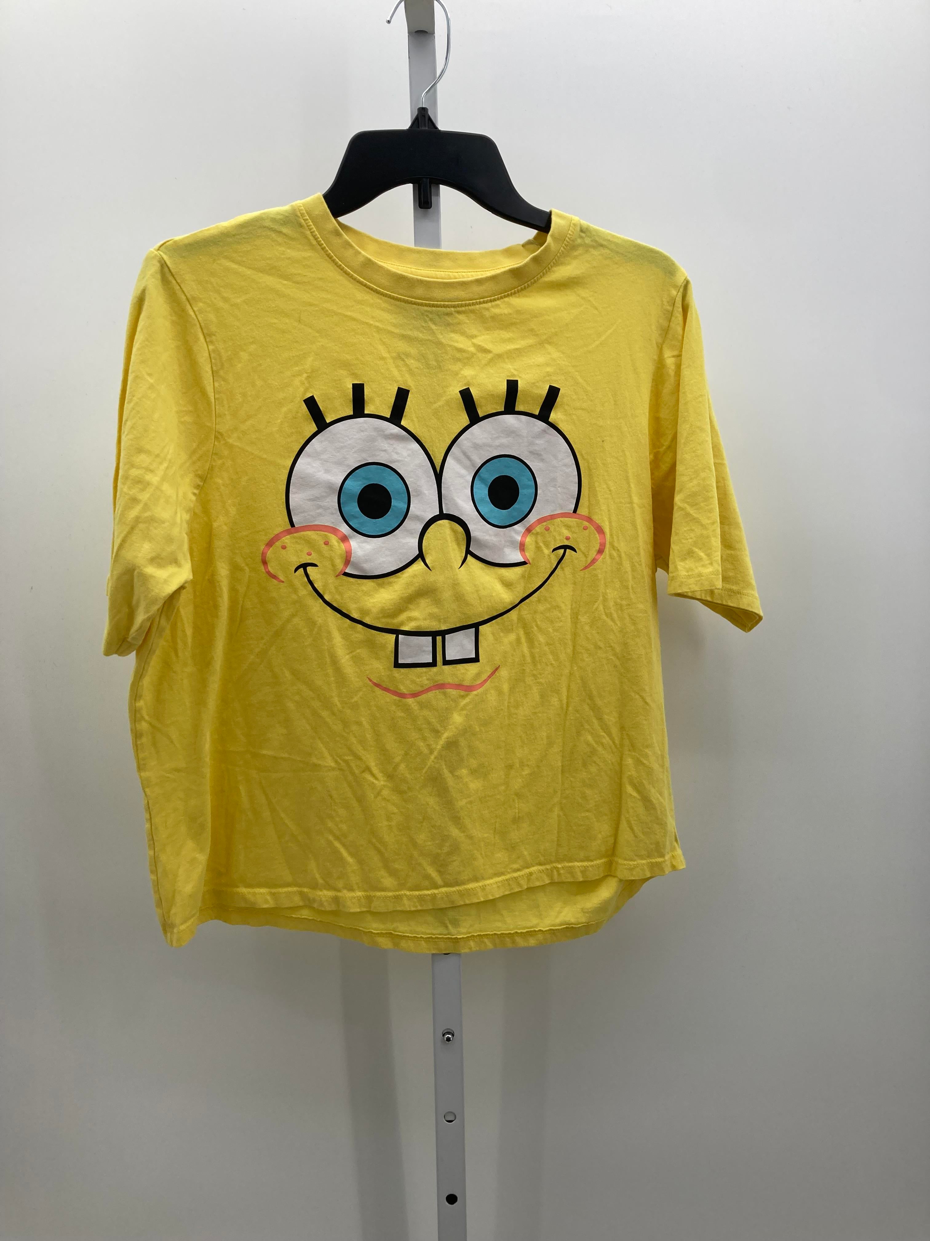 Nickelodeon Size Large Juniors Short Sleeve Shirt