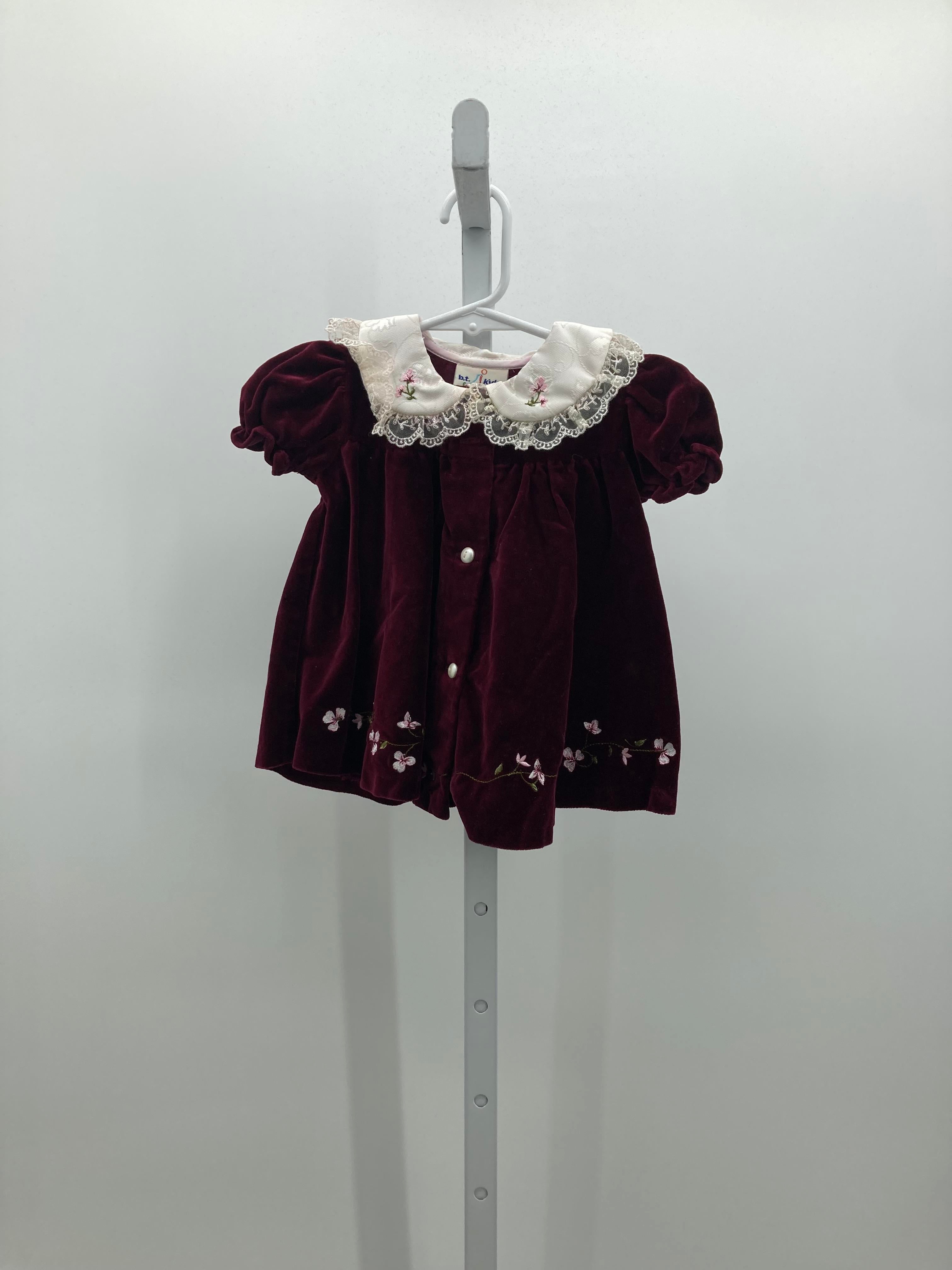 BT Kids Size 3-6 Months Girls Short Sleeve Dress