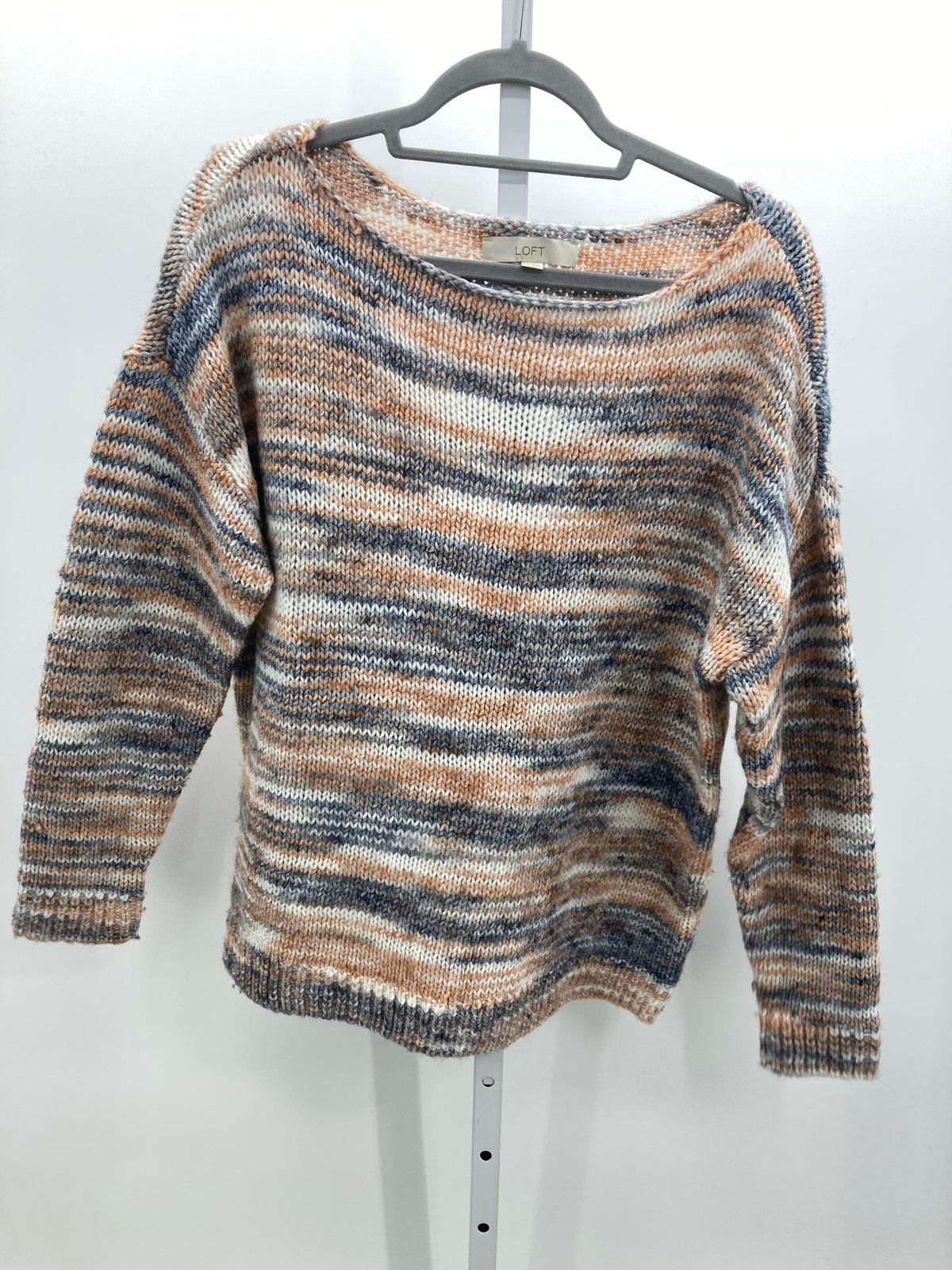 Loft Size Large Misses Long Slv Sweater