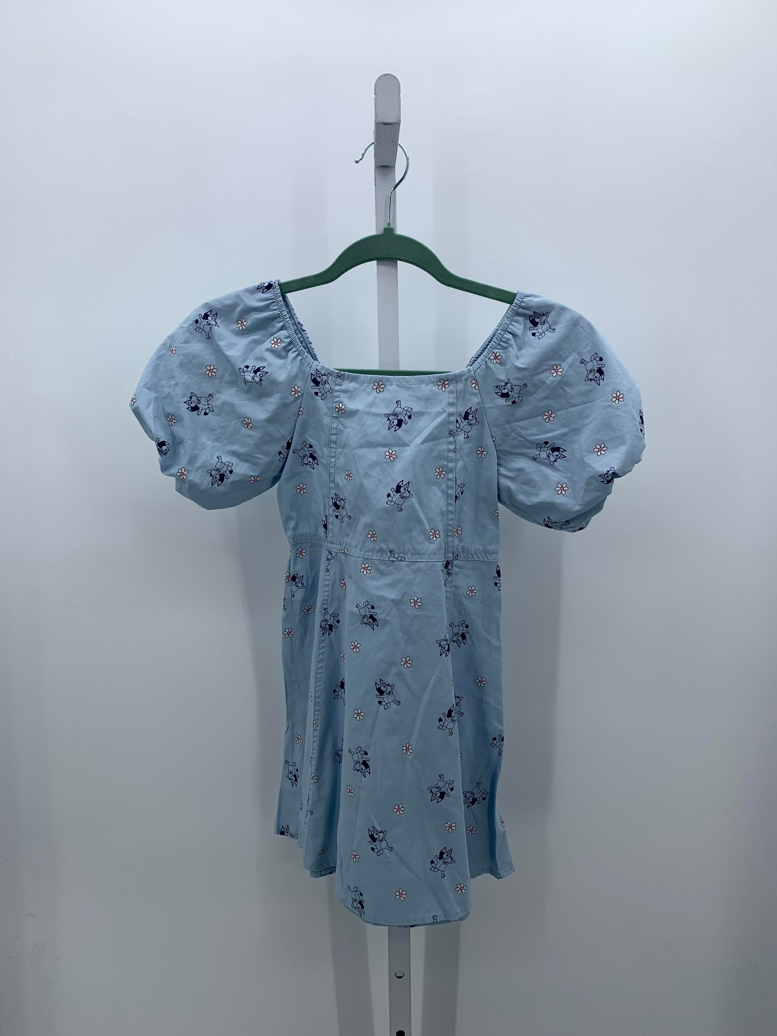 Size 6-7 Girls Short Sleeve Dress