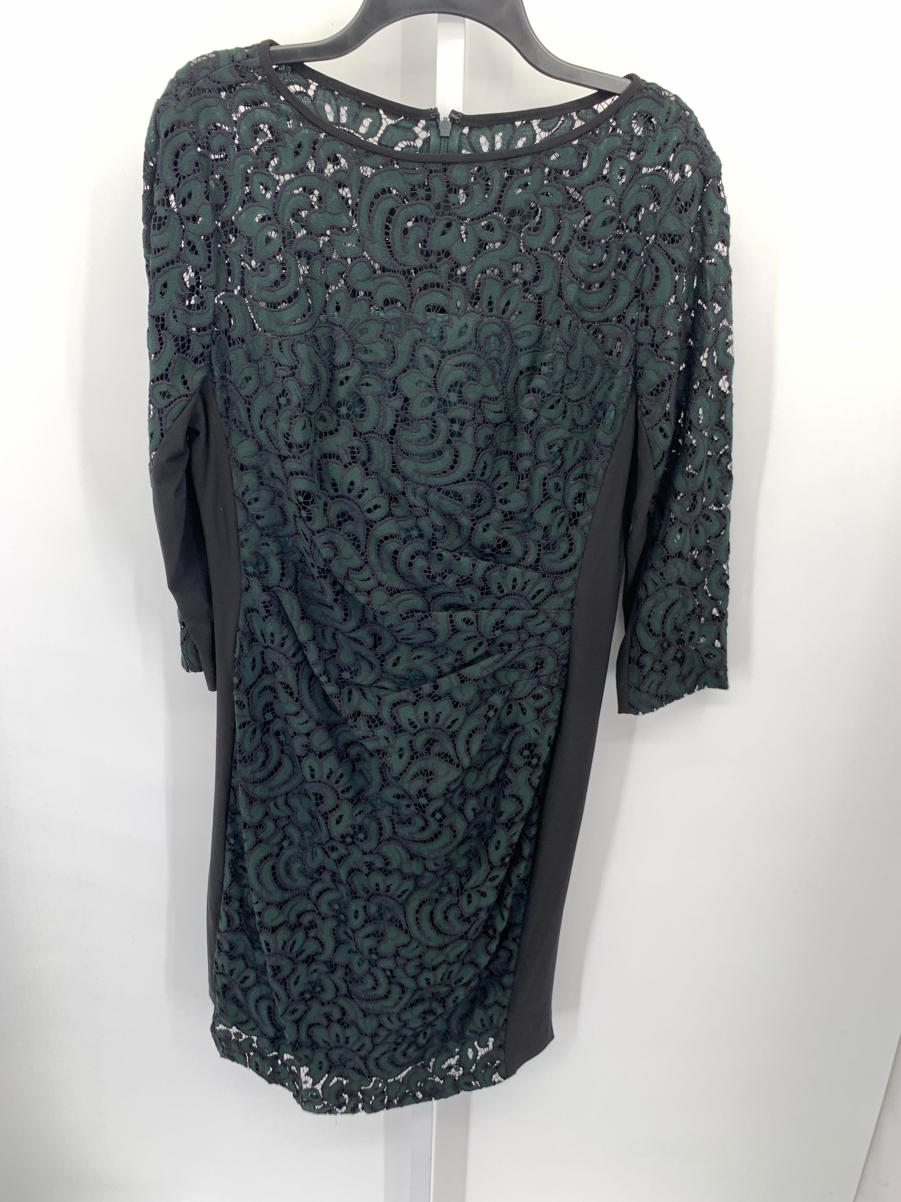 Ralph Lauren Size 16 Misses Long Sleeve Dress