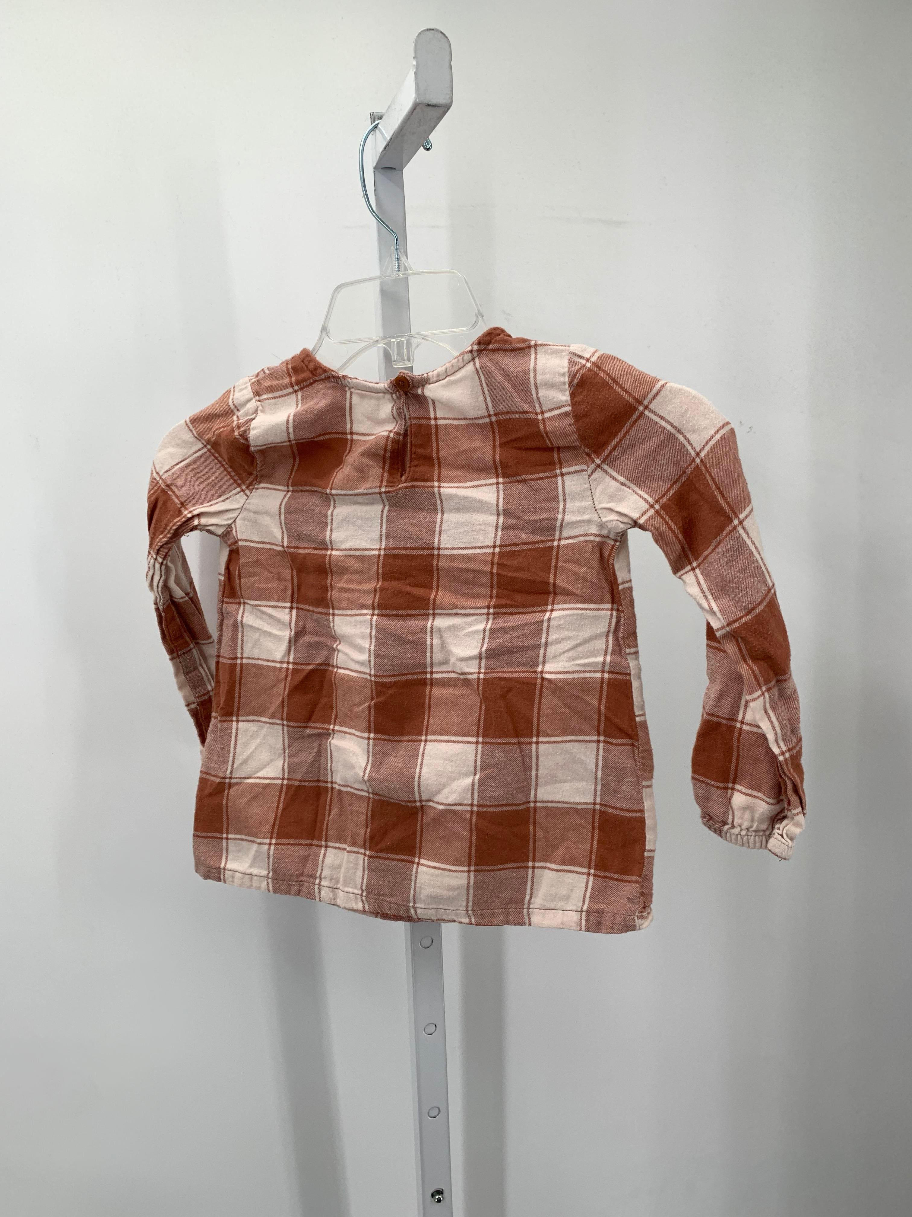 Carters Size 5 Girls Long Sleeve Shirt