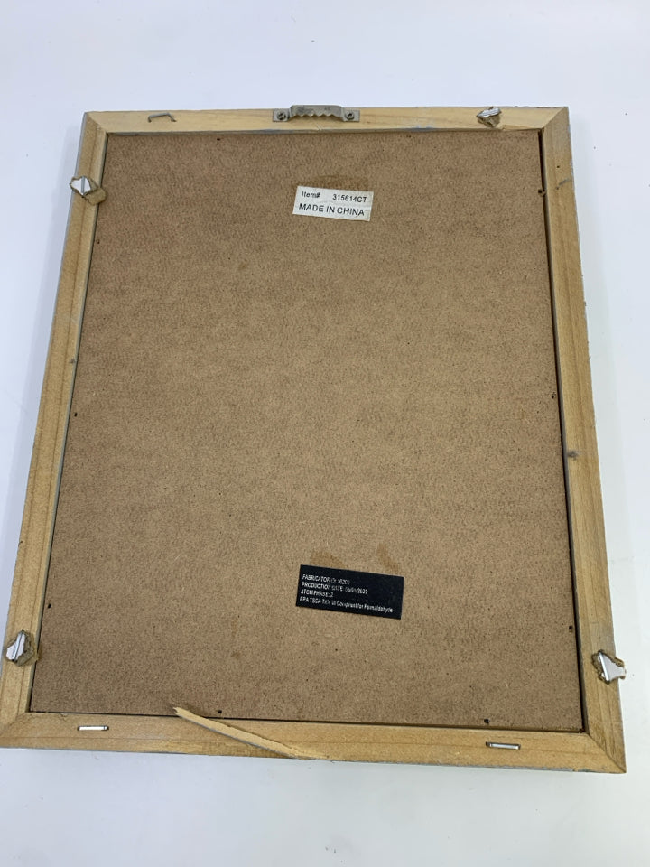 "STARDUST AND WISHES" IN GRAY FRAME.