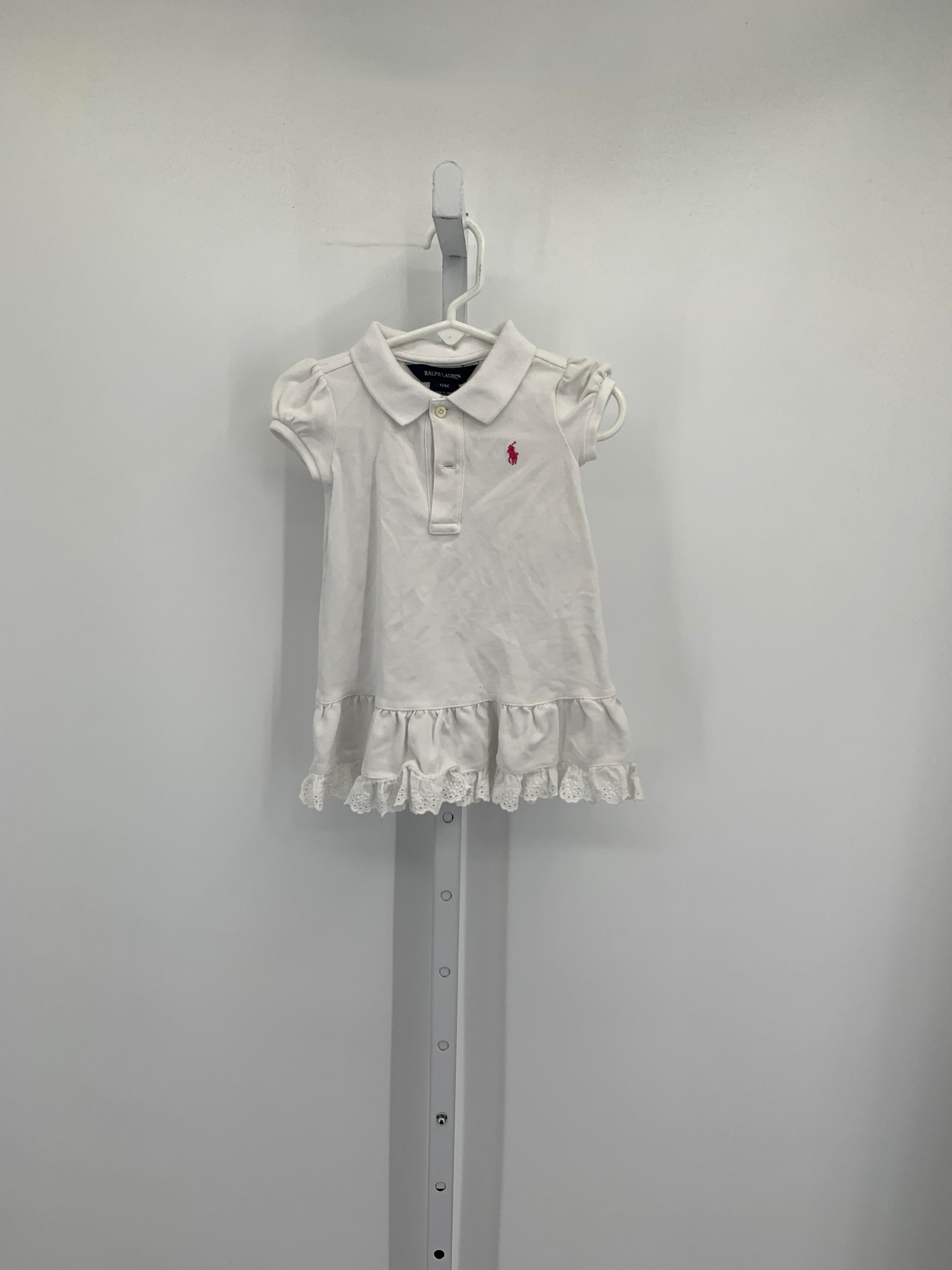 Ralph Lauren Size 12 Months Girls Short Sleeve Dress