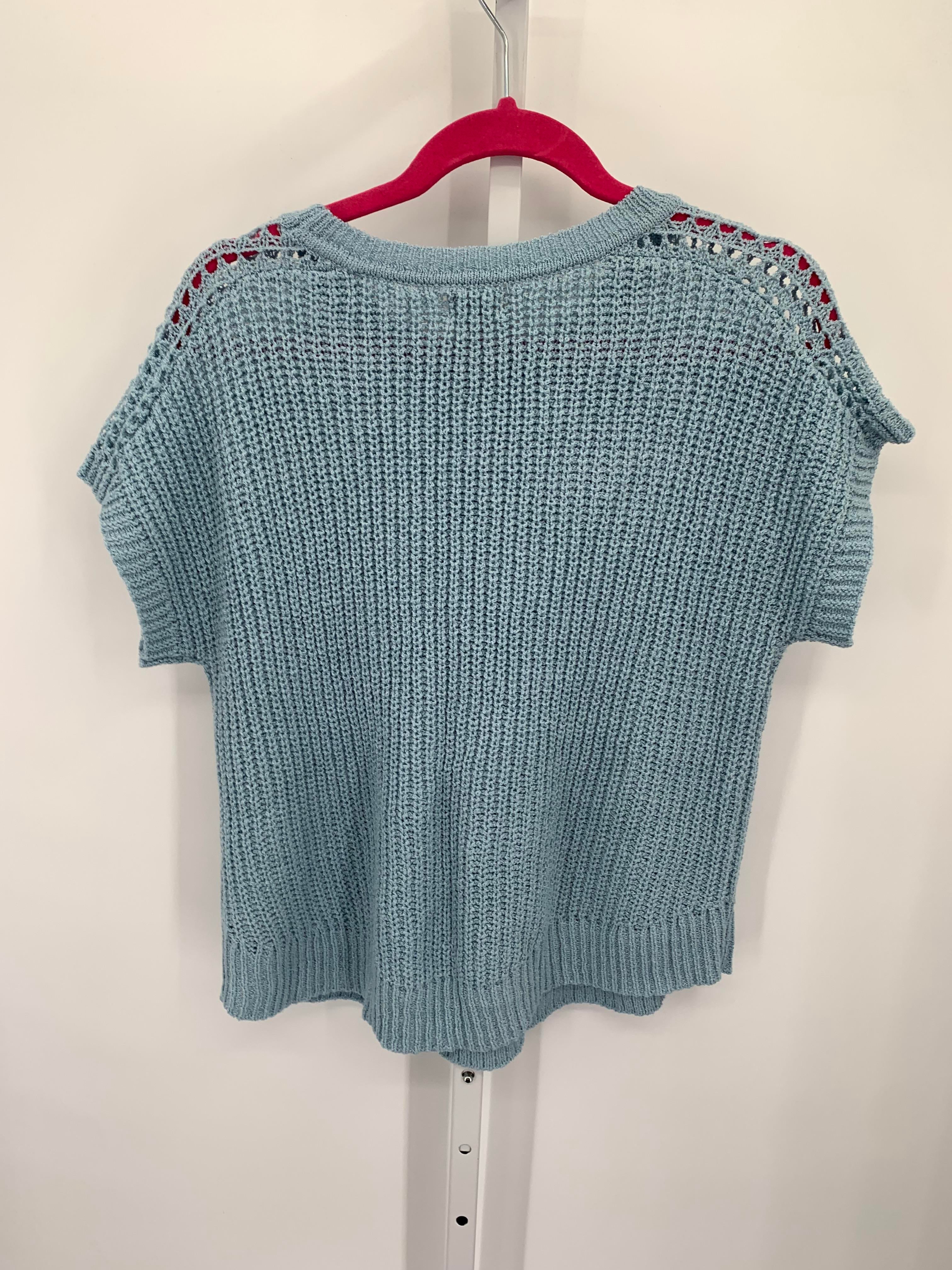 Size Large Misses Short Slv Sweater