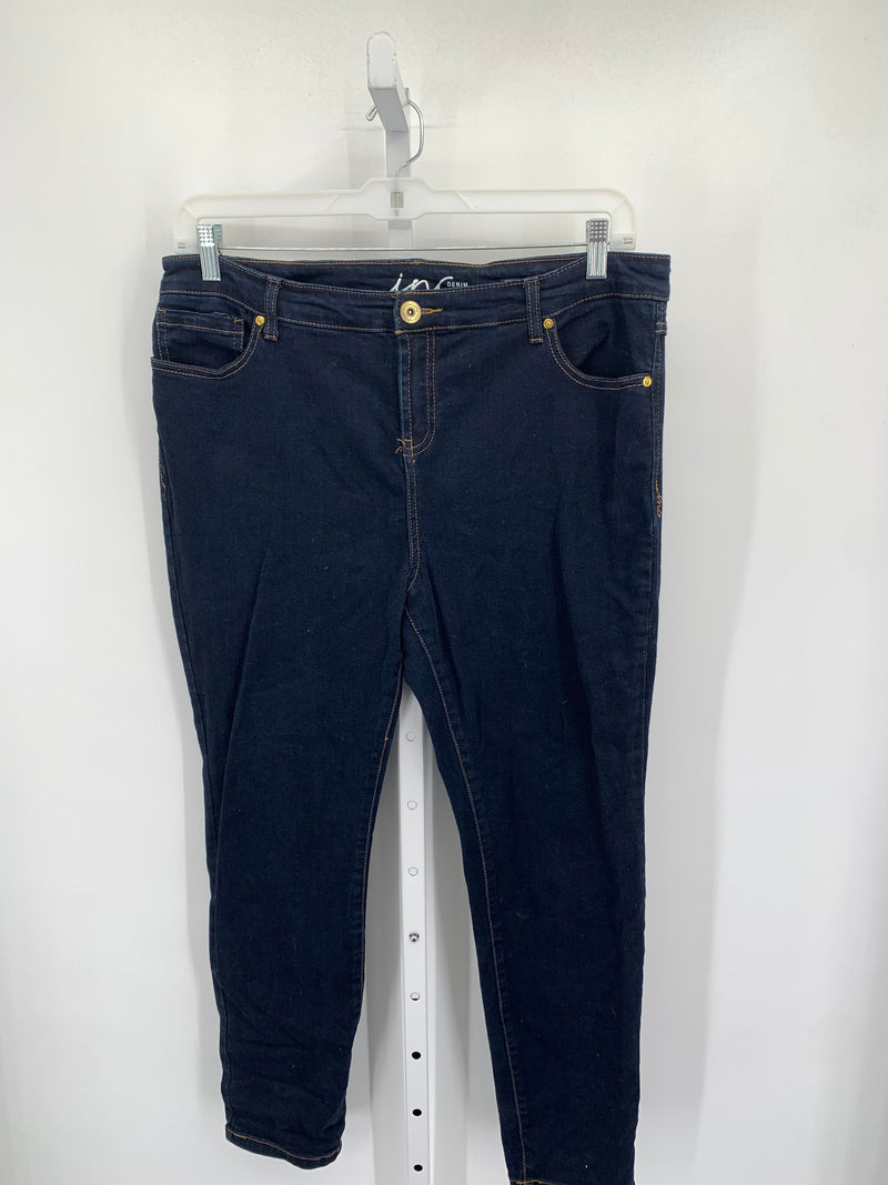 INC Size 16 Short Misses Jeans