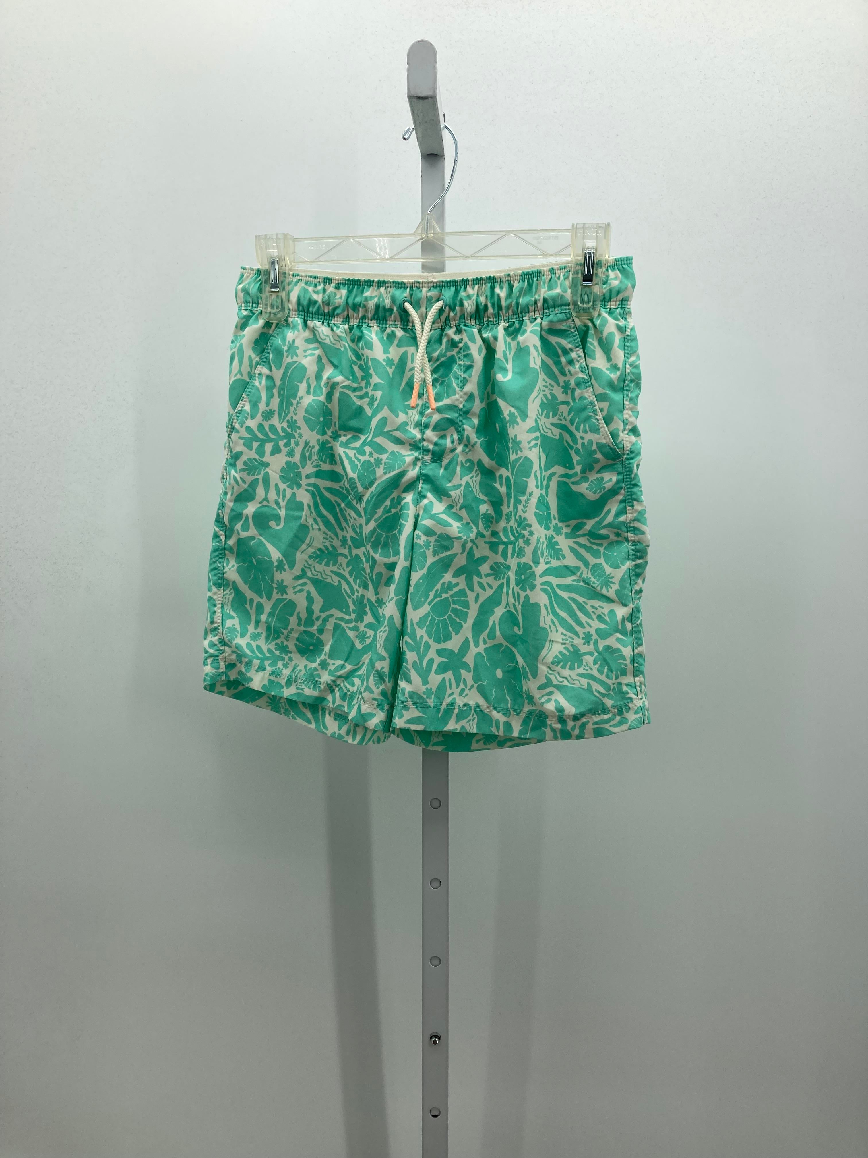 AQUA/ WHITE TRUNKS