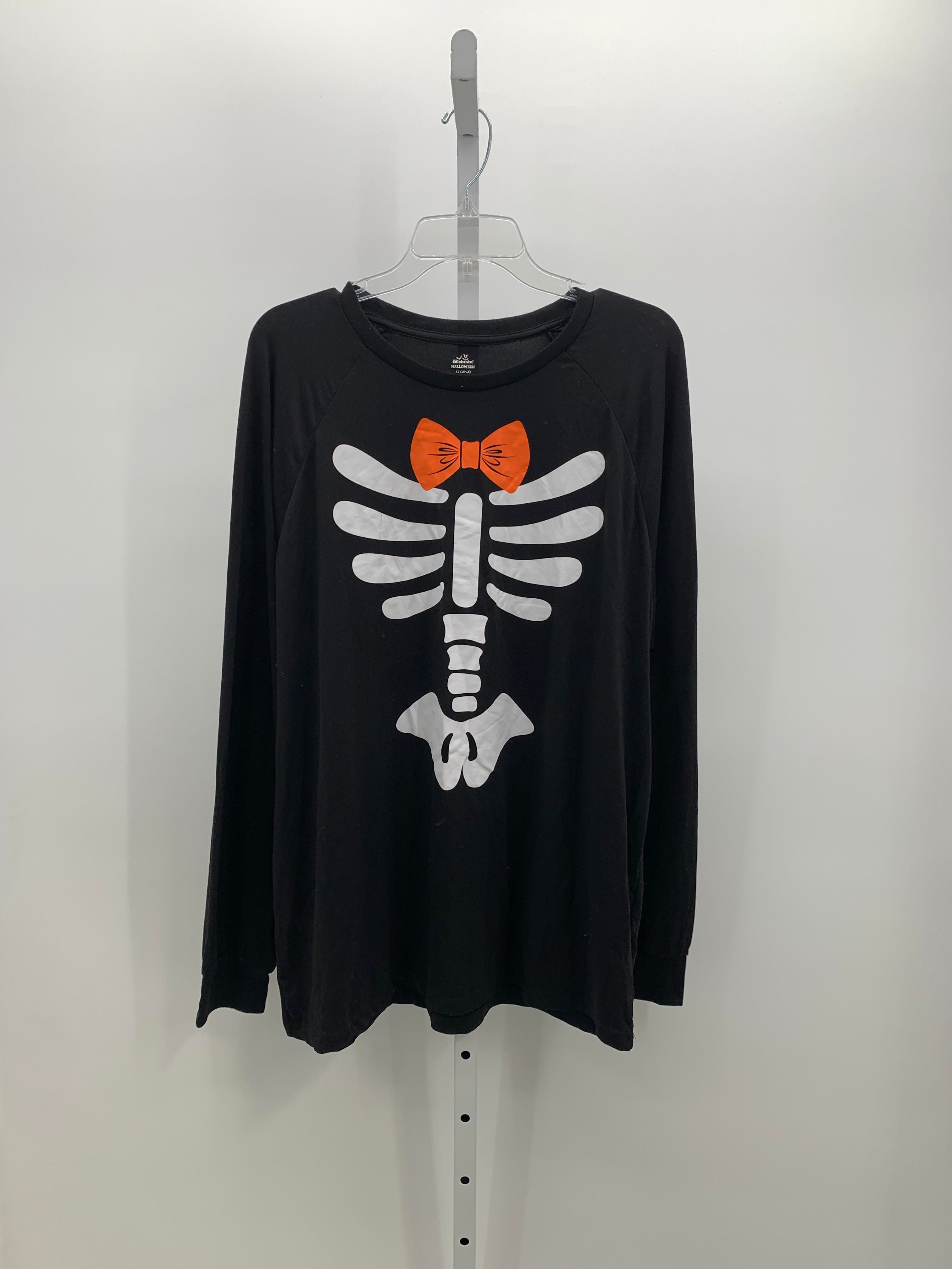 LONG SLV SHIRT SKELETON.