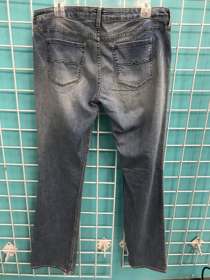 Arizona Size 17 Long Juniors Jeans