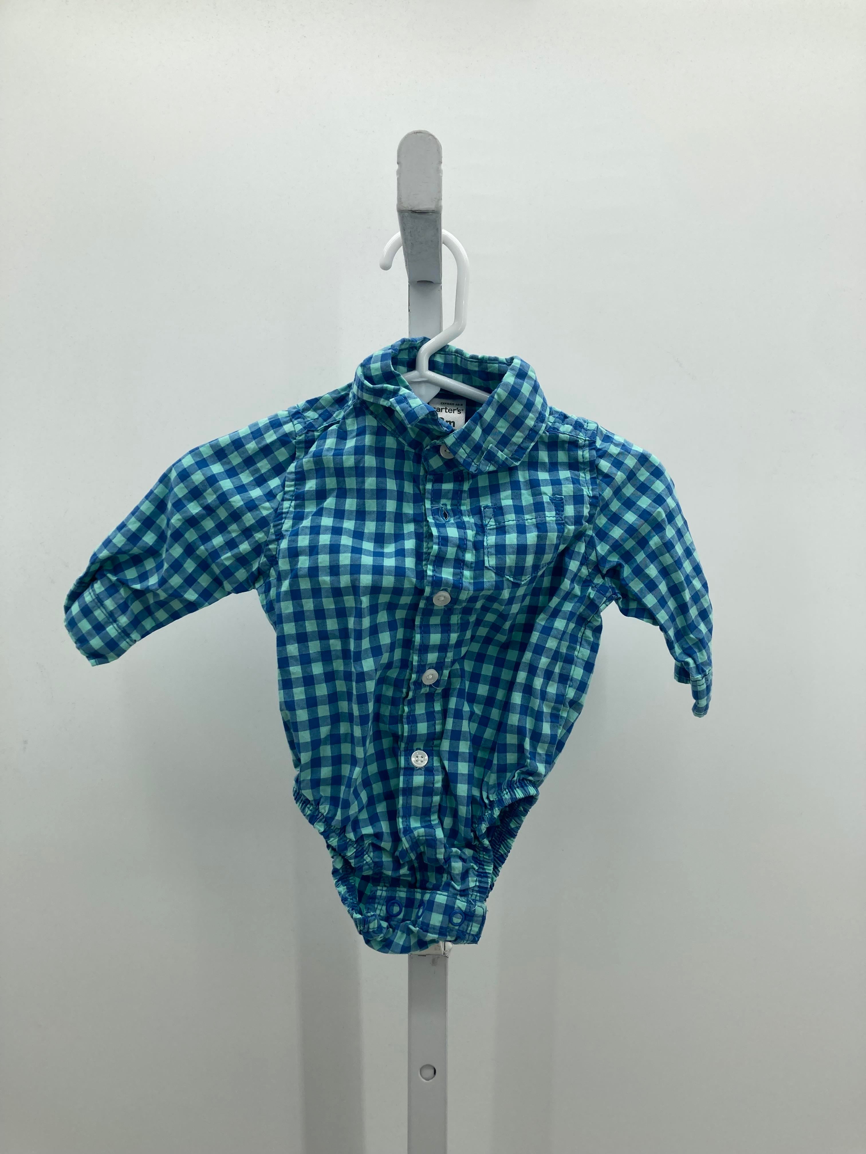 PLAID BTN DOWN