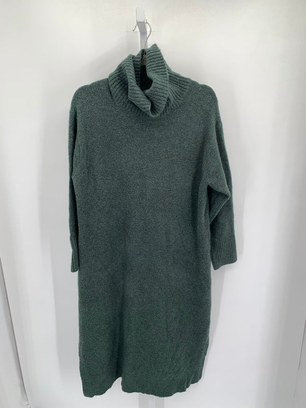 Uniqlo Size Large Misses Long Sleeve Dress