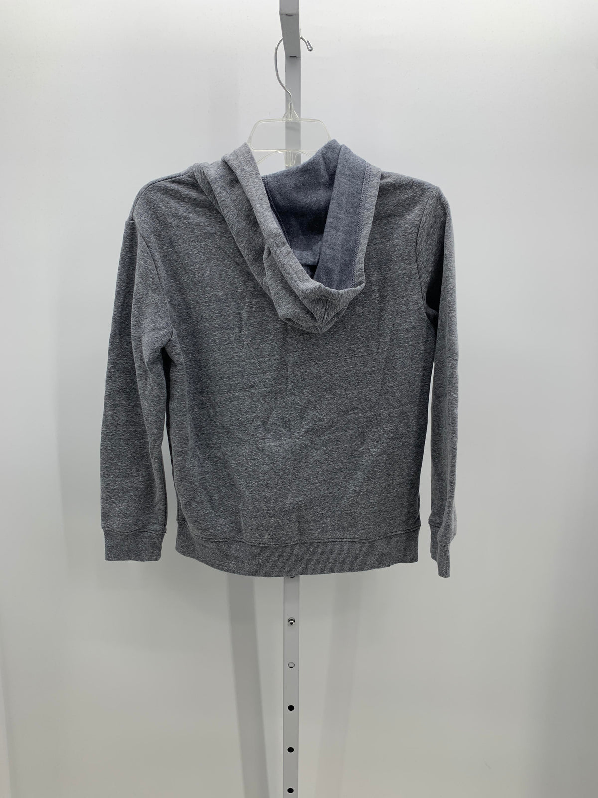 HOODED ZIP KNIT