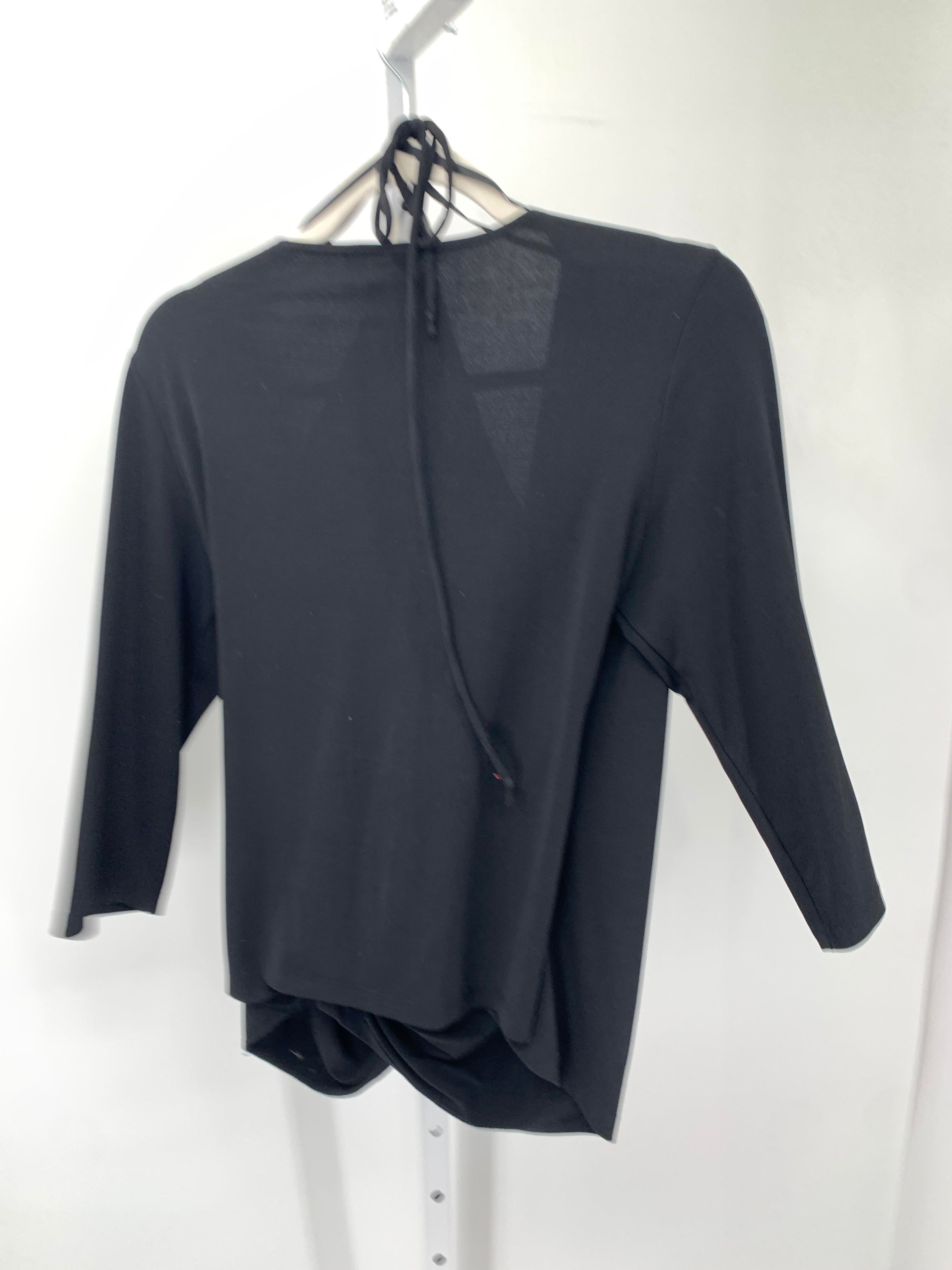 Ab Studio Size Large Misses 3/4 Sleeve Shirt