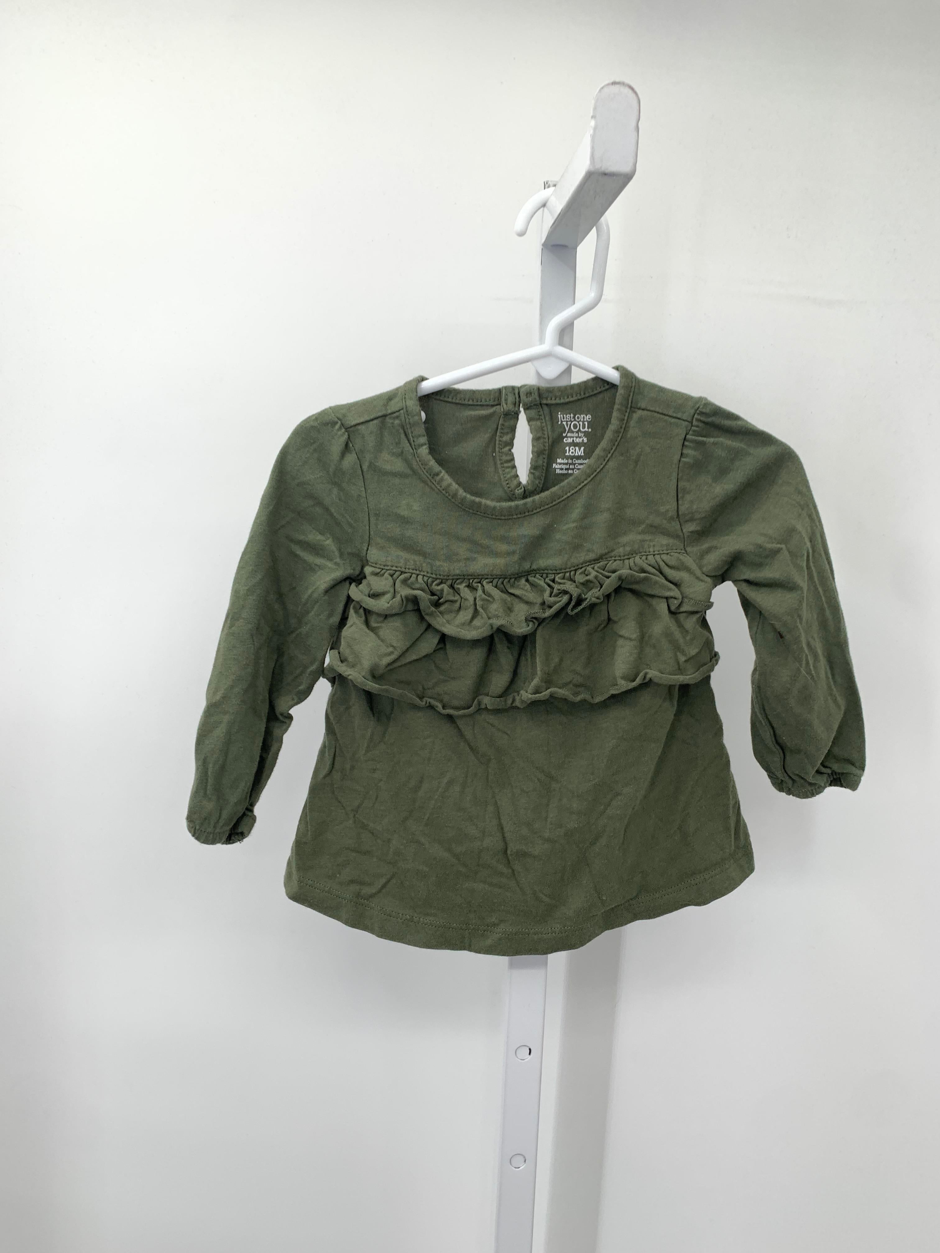 Just One You Size 18 Months Girls Long Sleeve Shirt