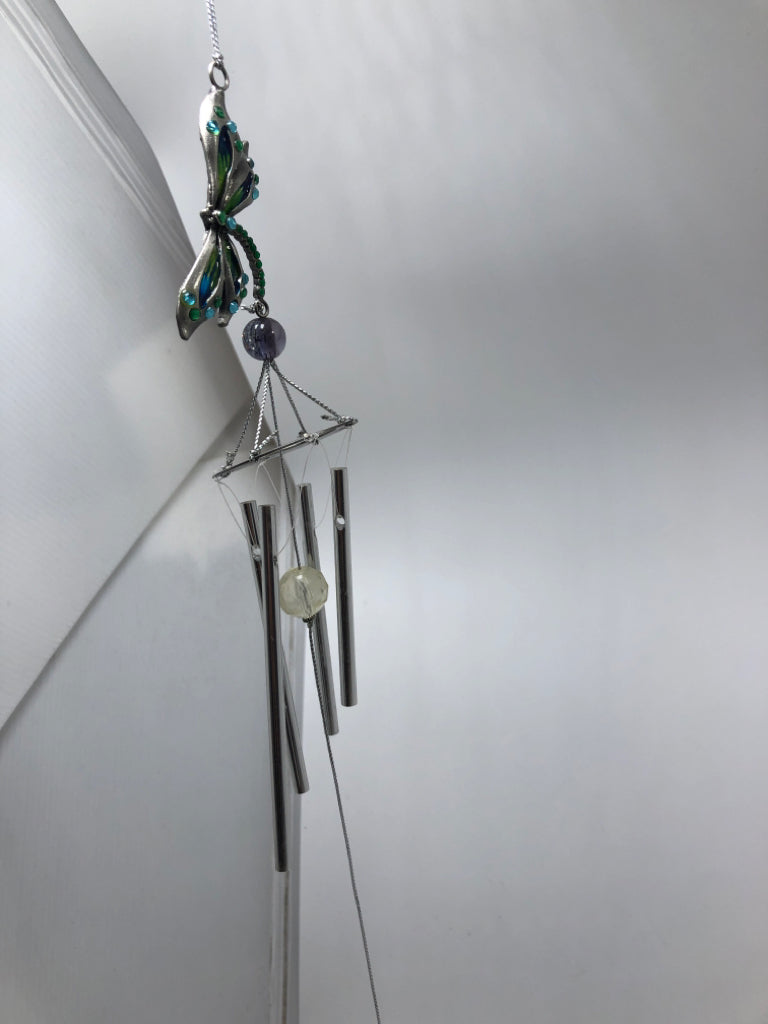 GREEN DETAIL DRAGONFLY WIND CHIME.