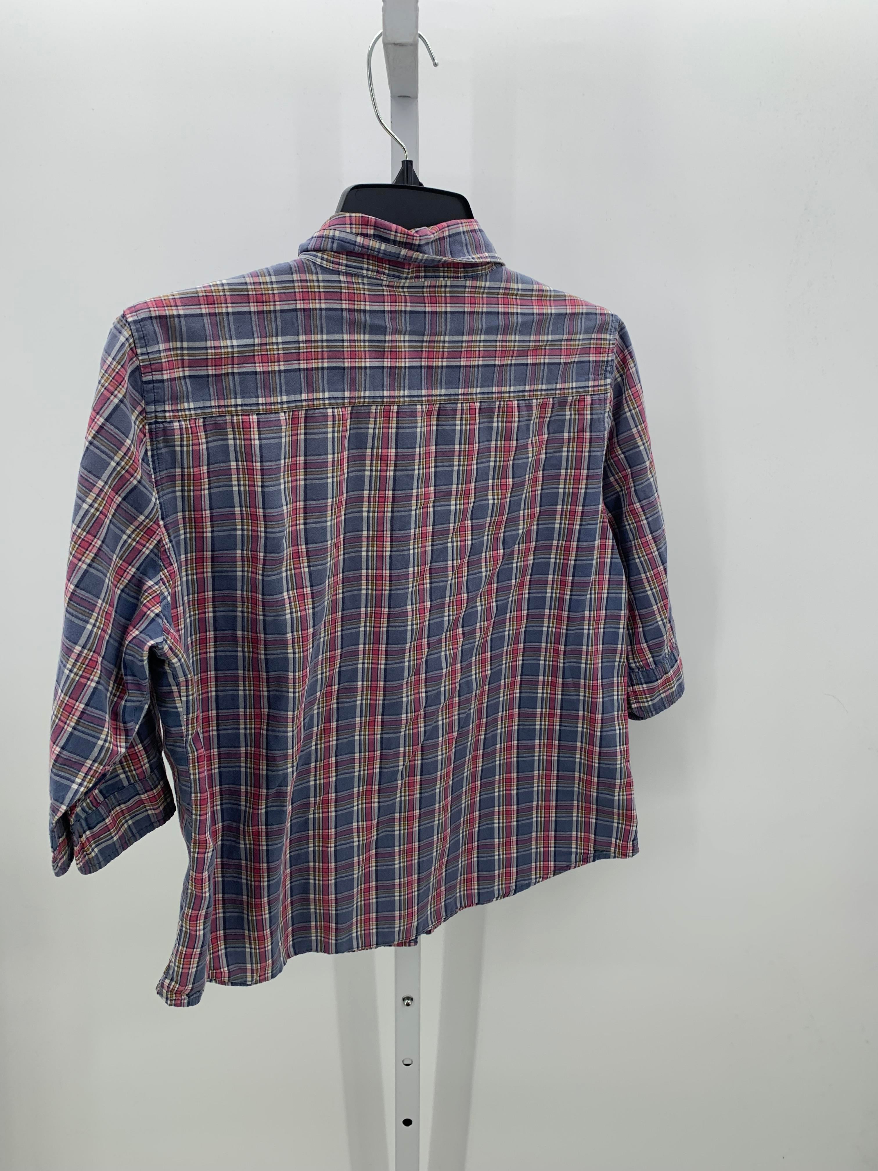 American Eagle Size Large Juniors 3/4 Sleeve Shirt