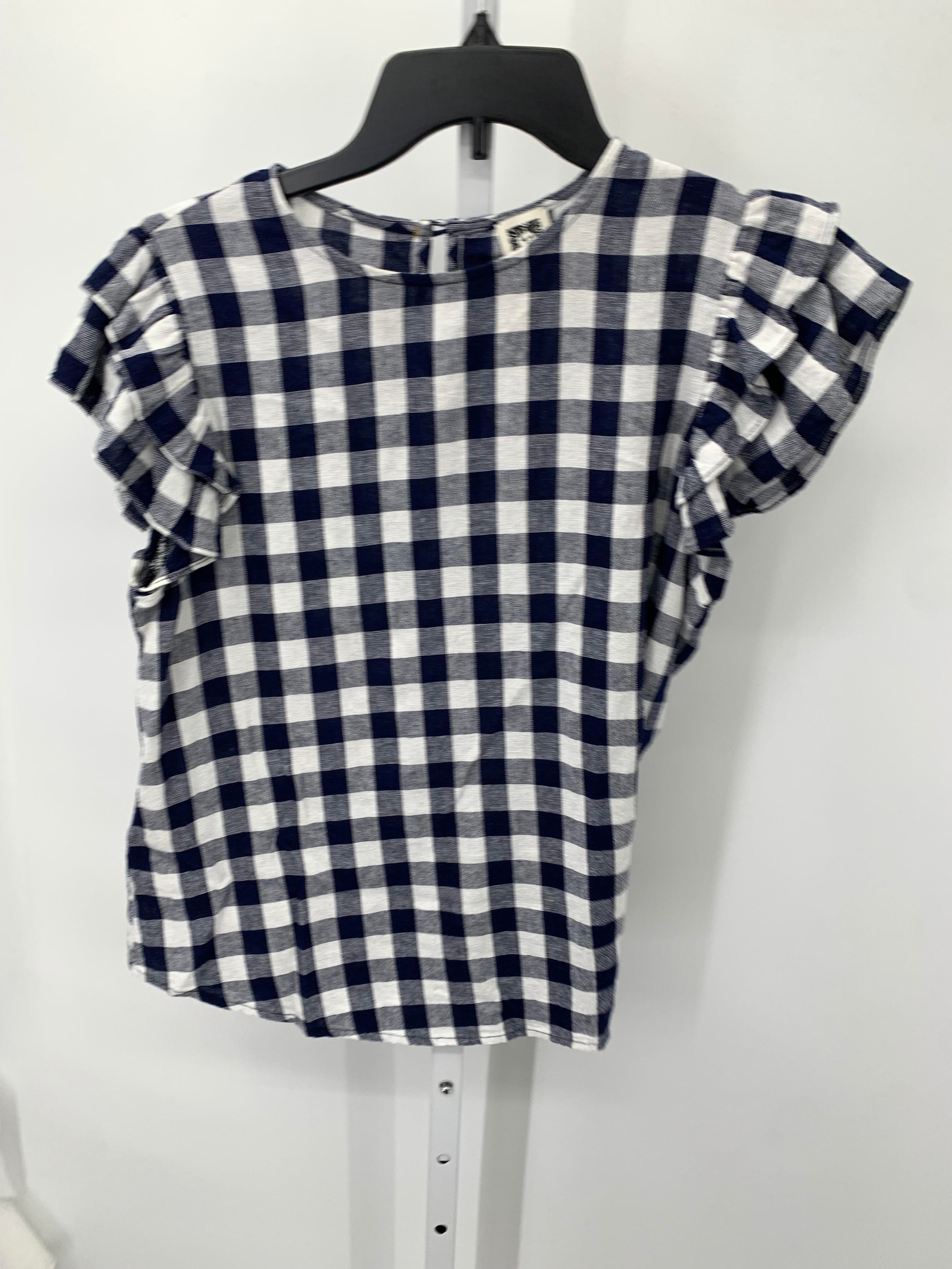 Anne Klein Size Medium Misses Short Sleeve Shirt