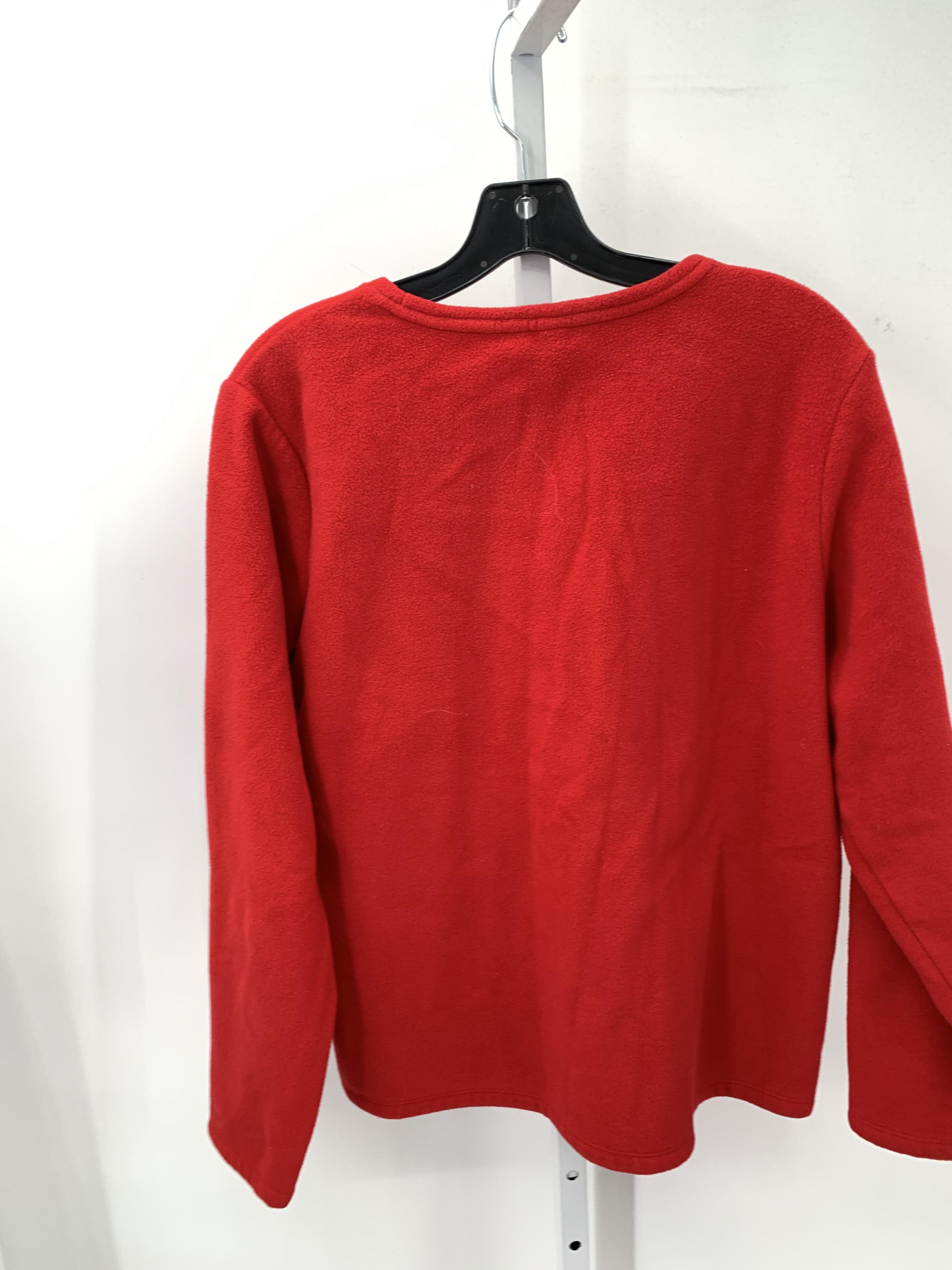 Lands End Size 14-16 Girls Long Sleeve Shirt