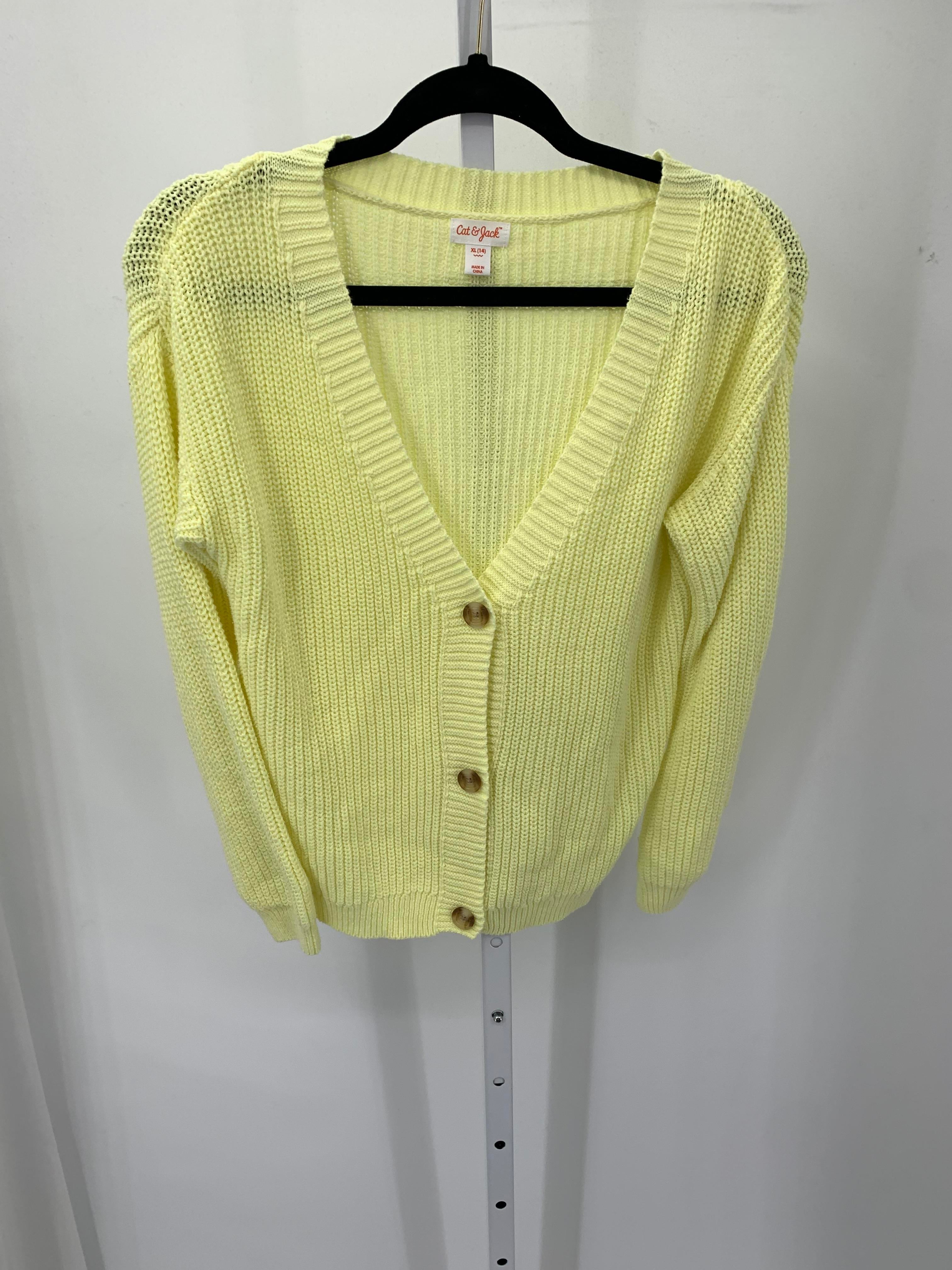 Cat & Jack Size 14 Girls Long Sleeve Sweater