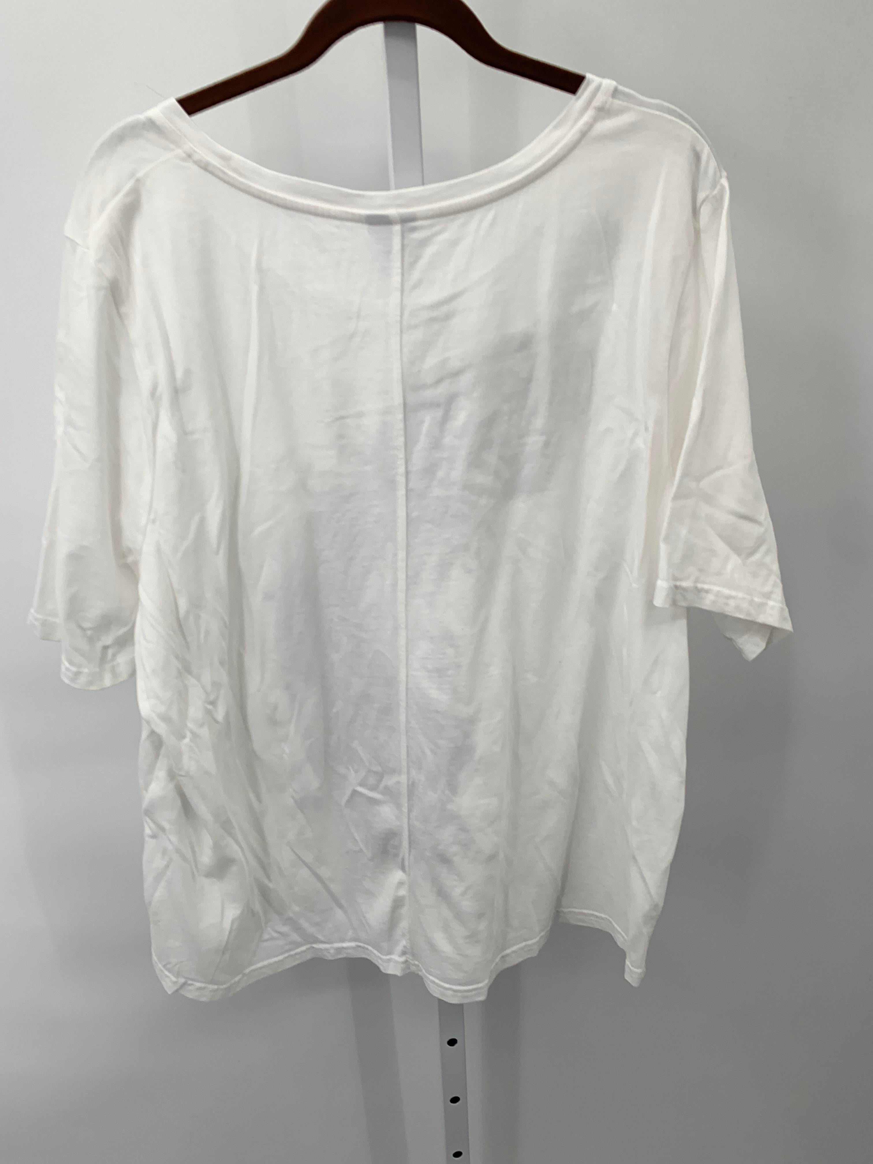 Chico's Size XXL Misses Short Sleeve Shirt