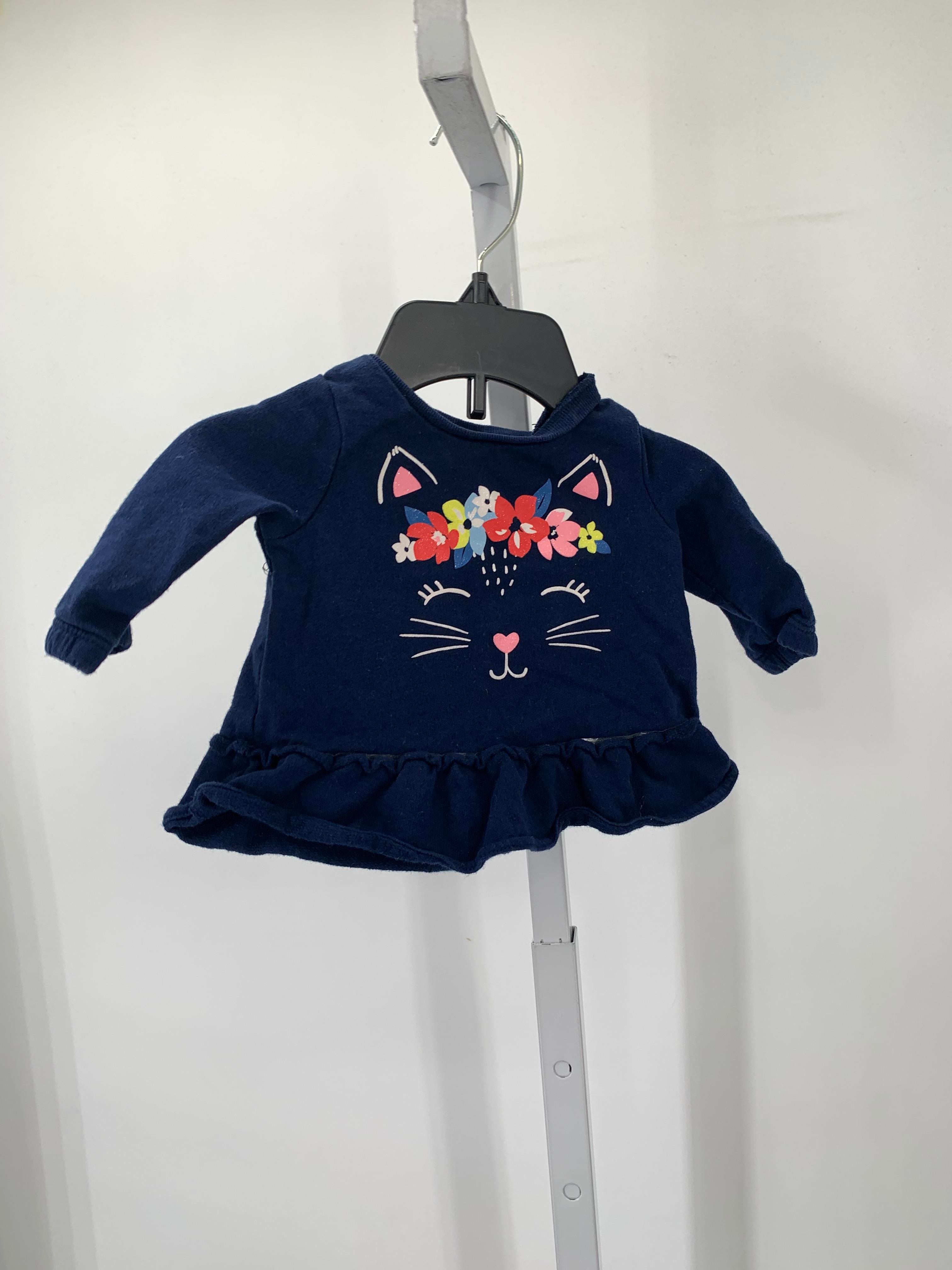 Carters Size 3 Months Girls Long Sleeve Shirt