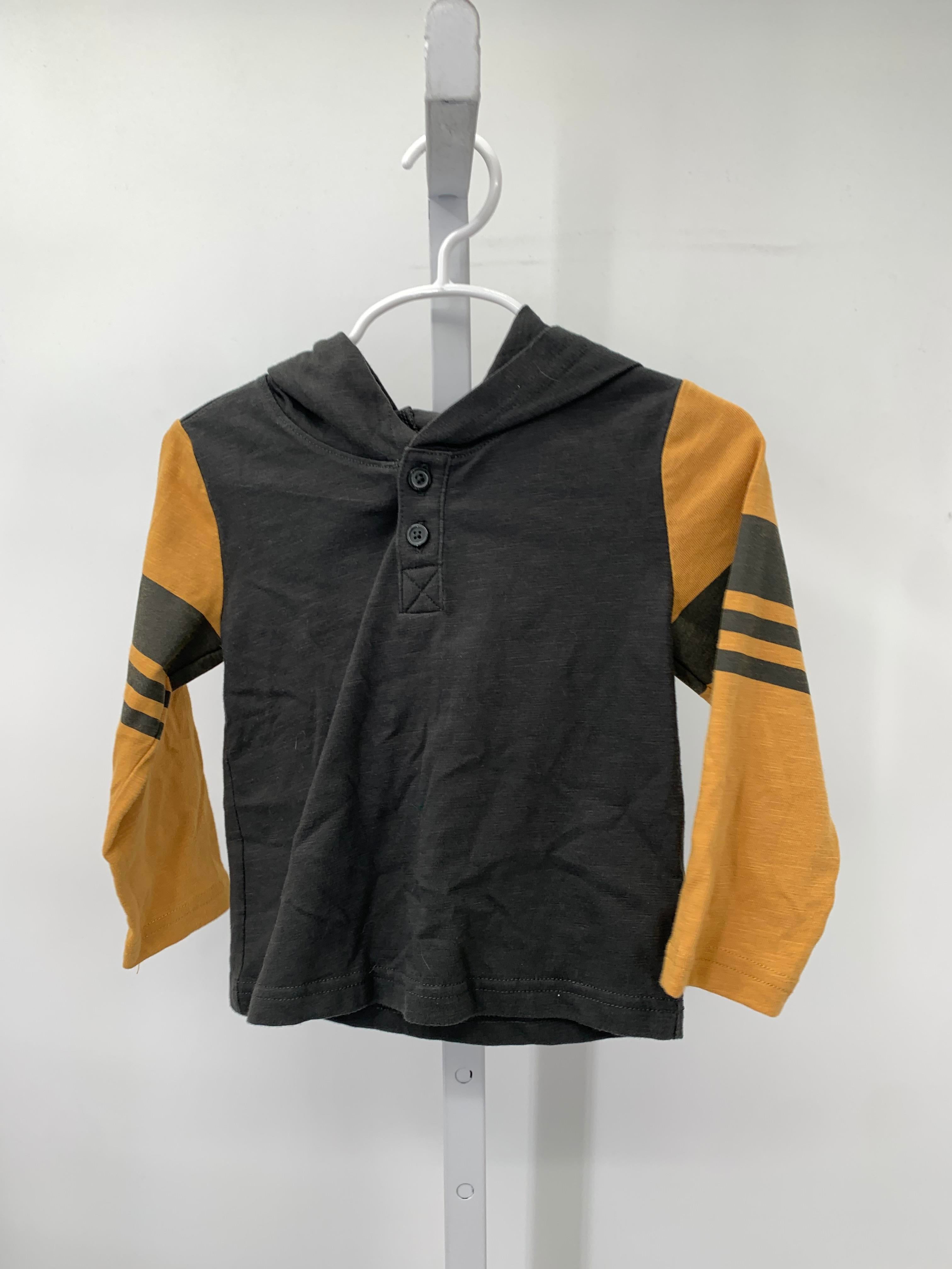 YELLOW HOODED KNIT