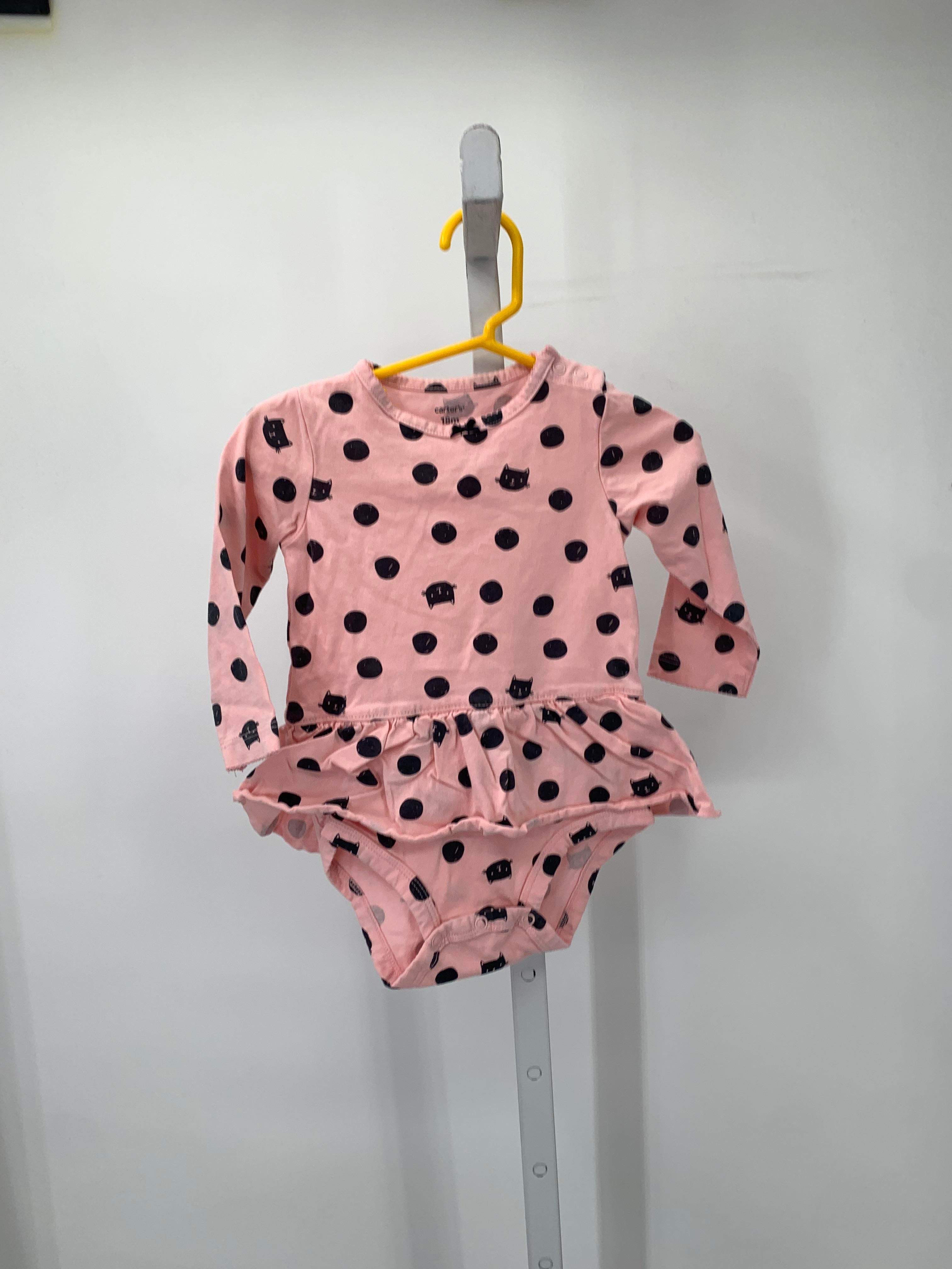 Carters Size 18 Months Girls Long Sleeve Dress