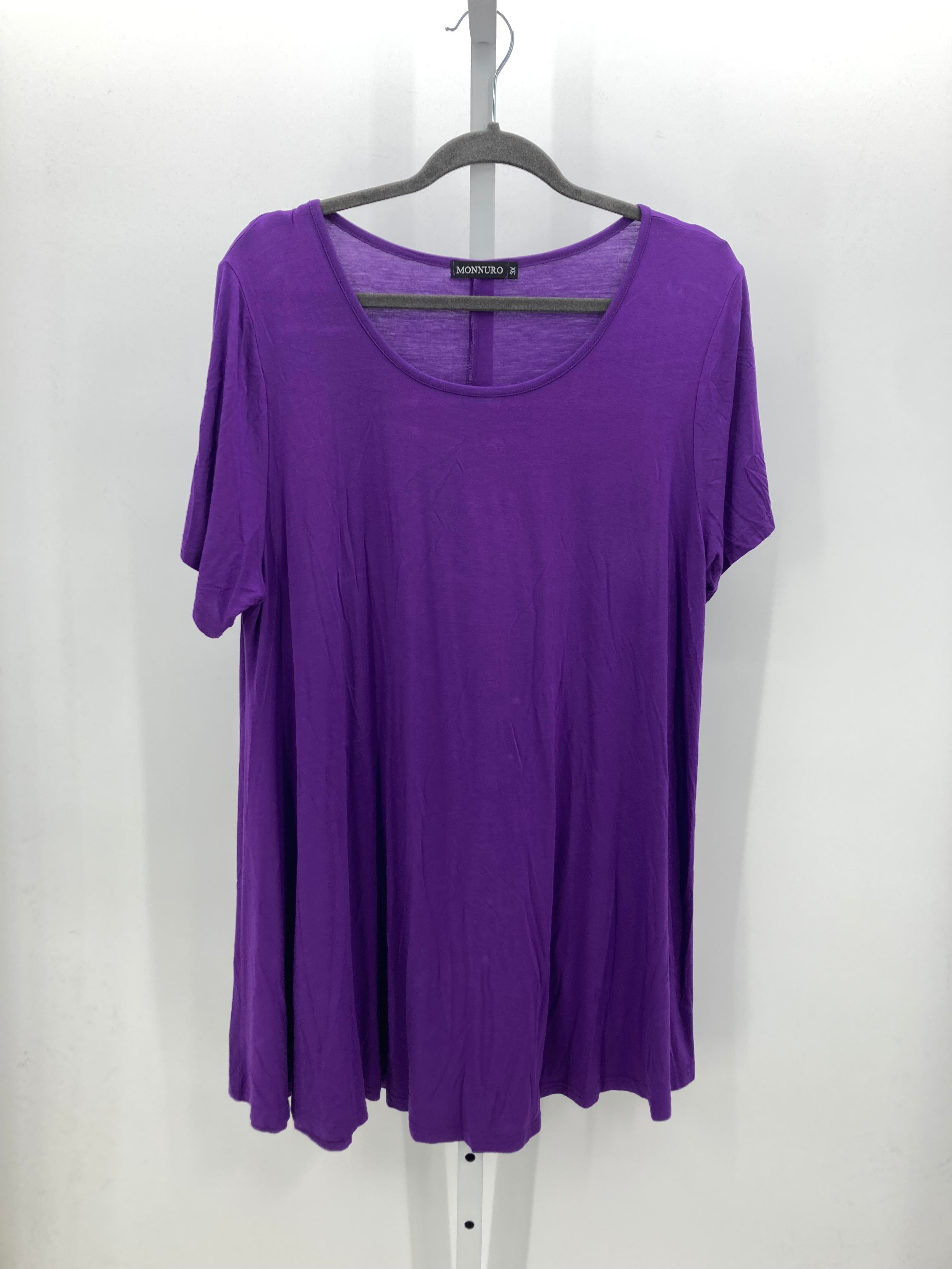 Size 3X Womens Short Sleeve Shirt