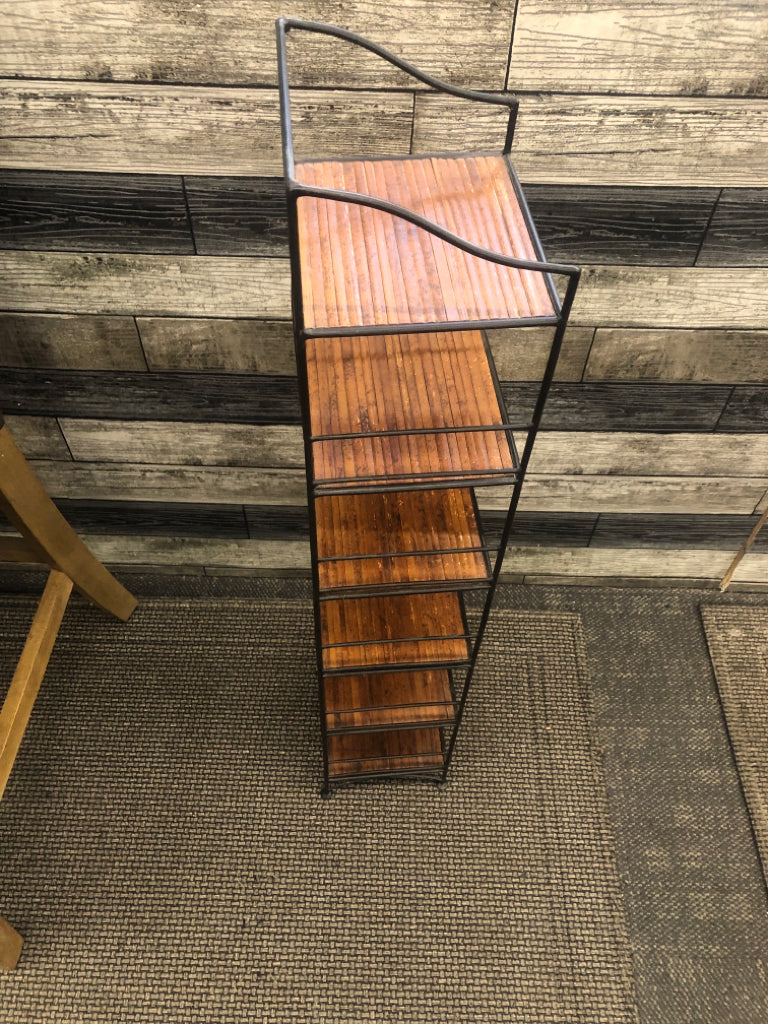 6-TIER BAMBOO SHELF.