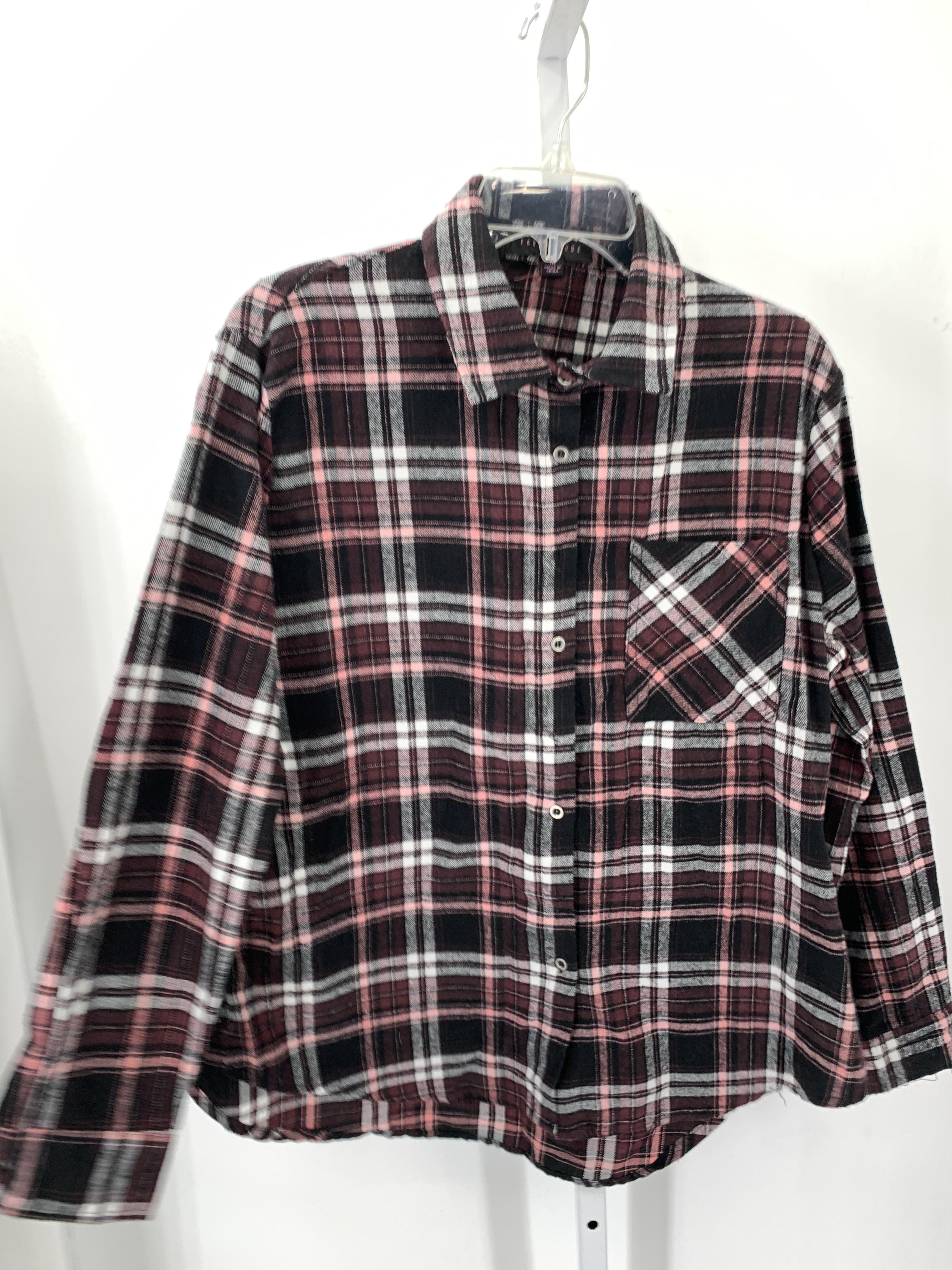 Size Medium Juniors Long Sleeve Shirt