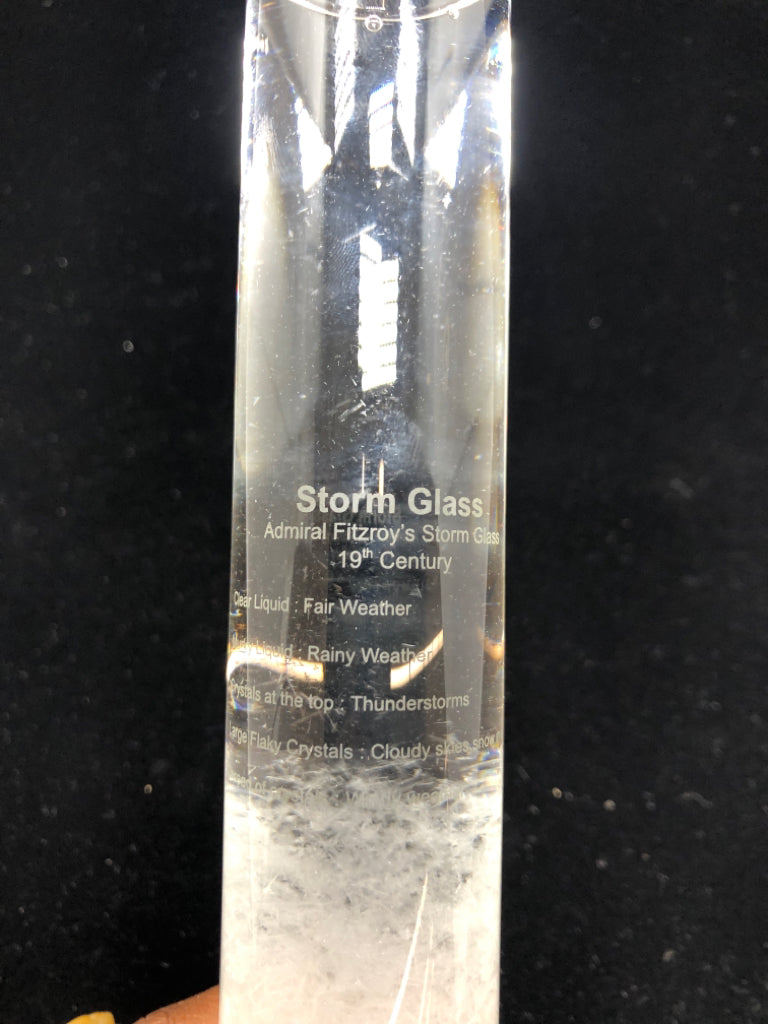 GLASS STORM GAUGE.