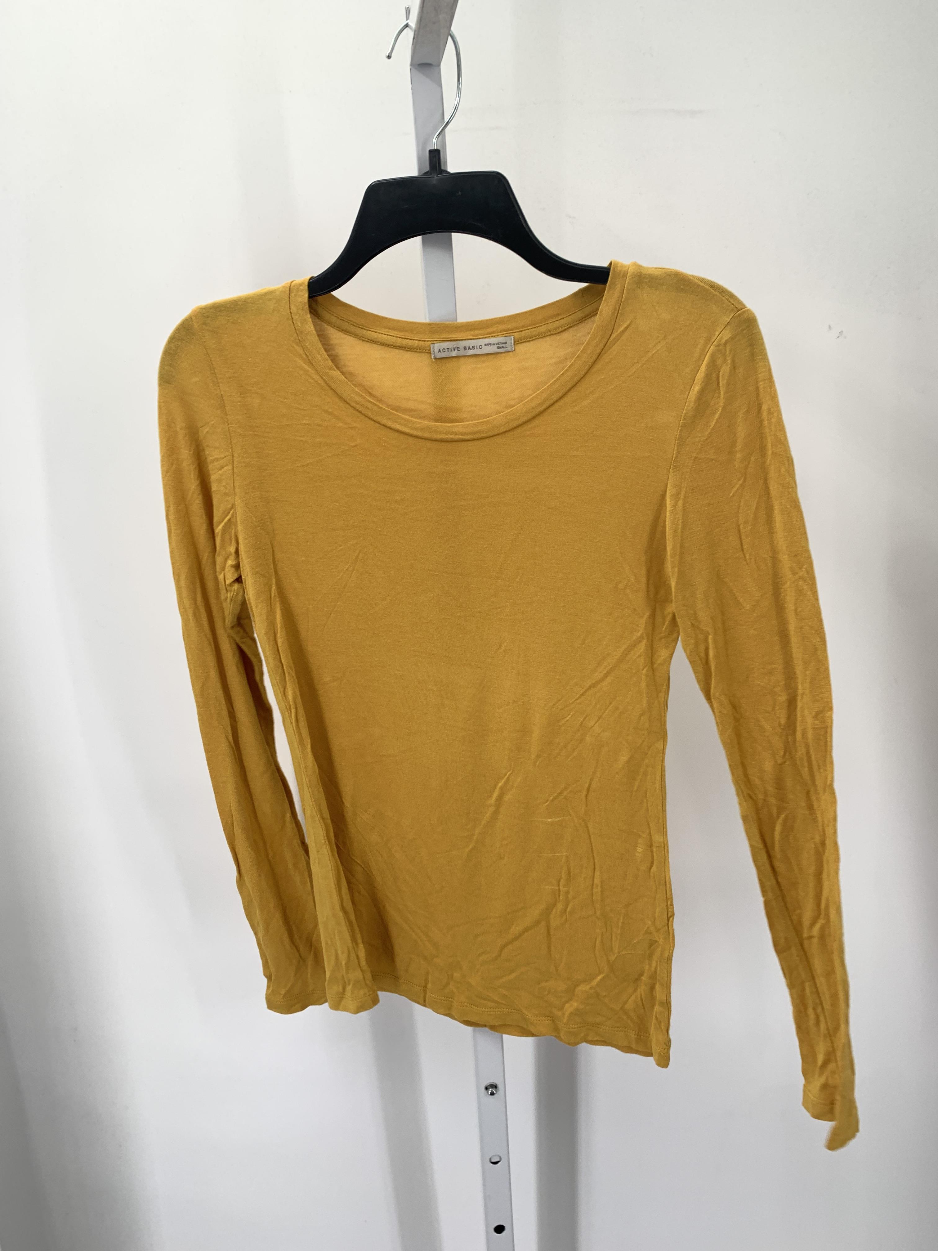 Active Basic Size Small Juniors Long Sleeve Shirt