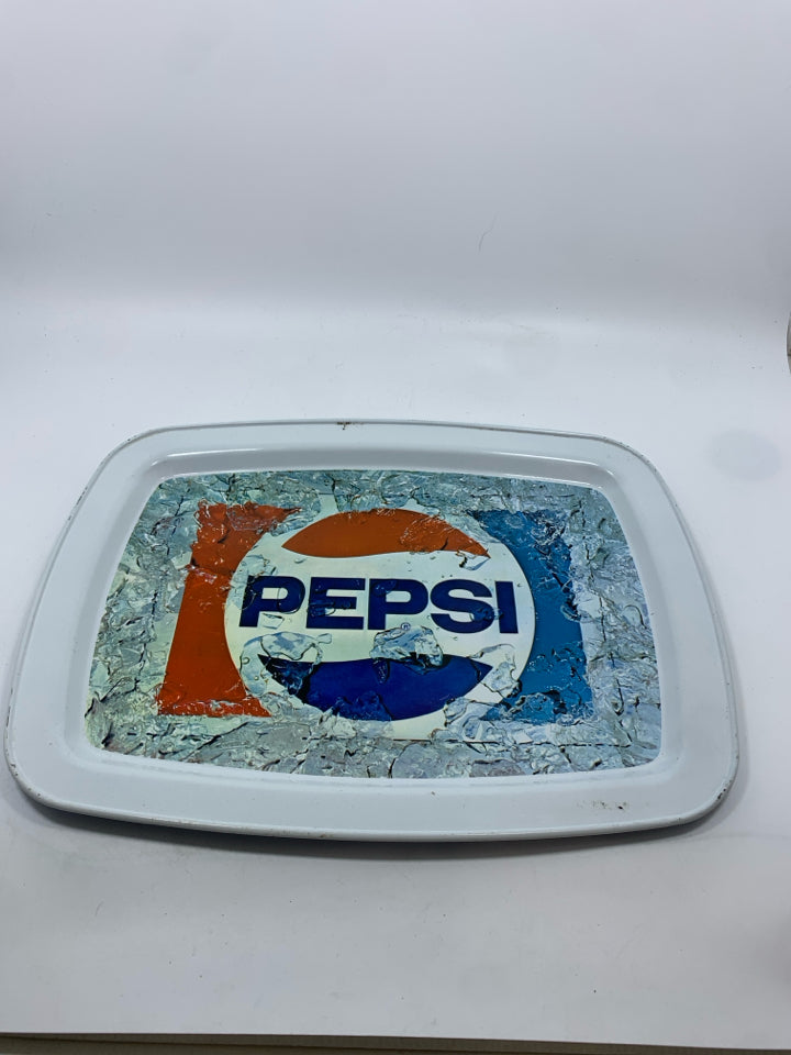 TIN METAL PEPSI TRAY.