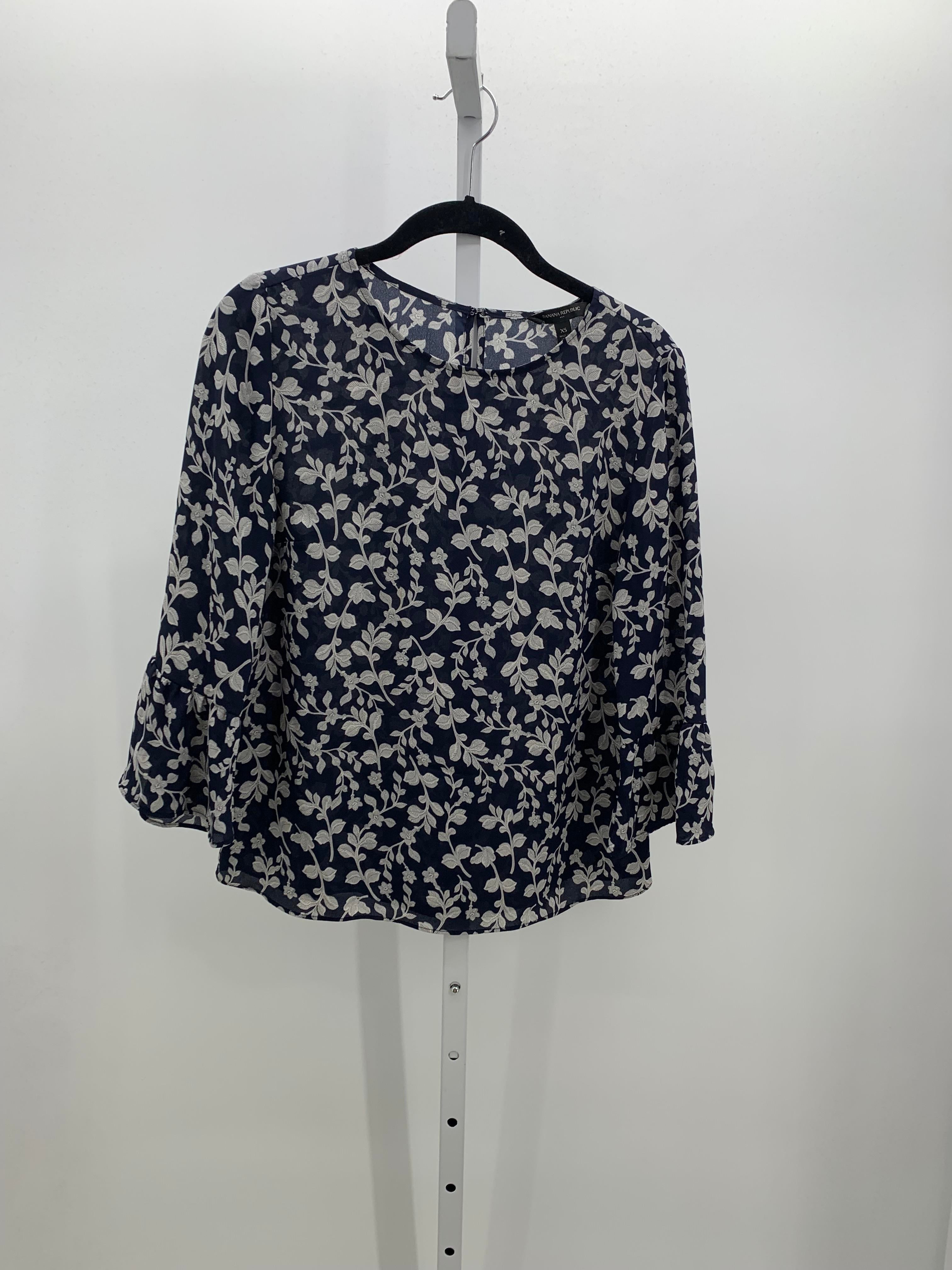 Banana Republic Size X Small Misses 3/4 Sleeve Shirt