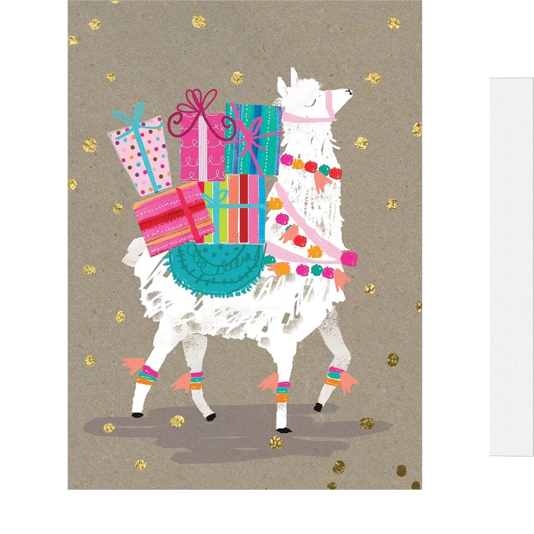 Shama Llama Birthday Card