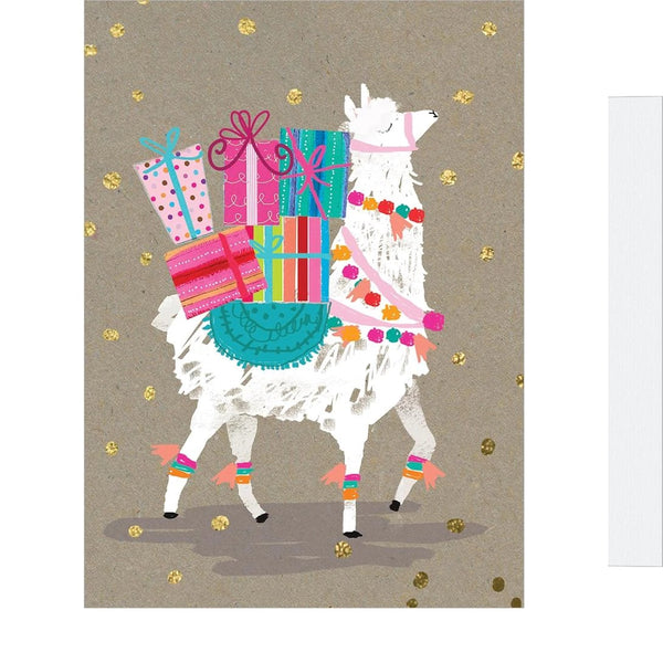 Shama Llama Birthday Card