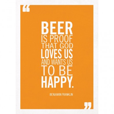 Beer is Proof, Birthday Card