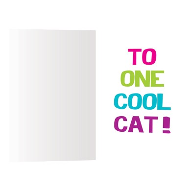 Girls Cool Cats, Birthday Card