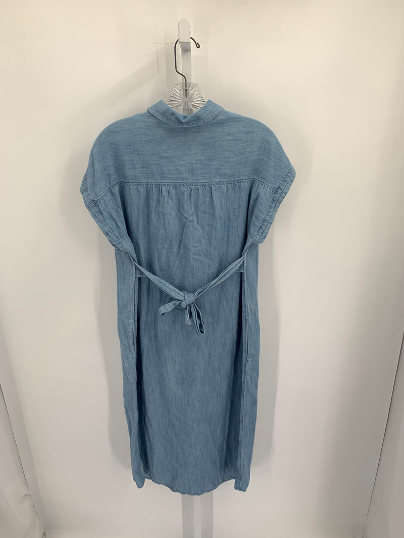 Old Navy Blue Size Small Maternity Short Sleeve Dress