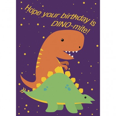 Dino-Mite, Birthday Card