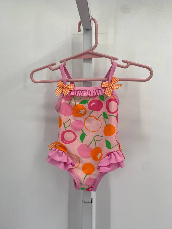 Absorba Size 3-6 Months Girls Swim Suit