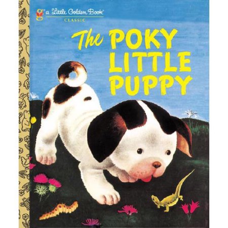 The bestselling picture book of all time! Five little puppies dug a hole under t