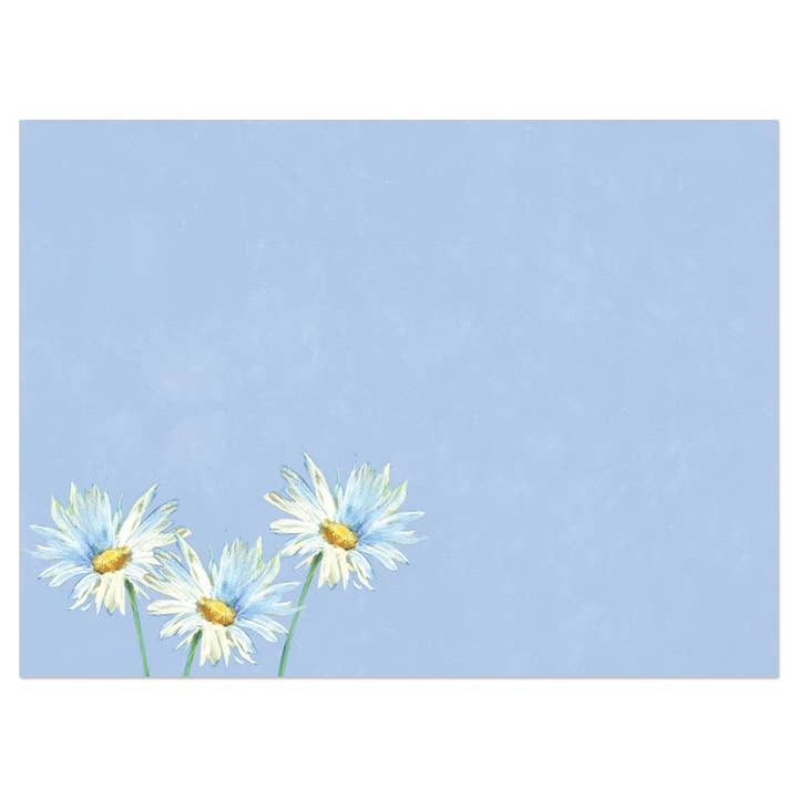 Daisies On Blue, All Occasion Card