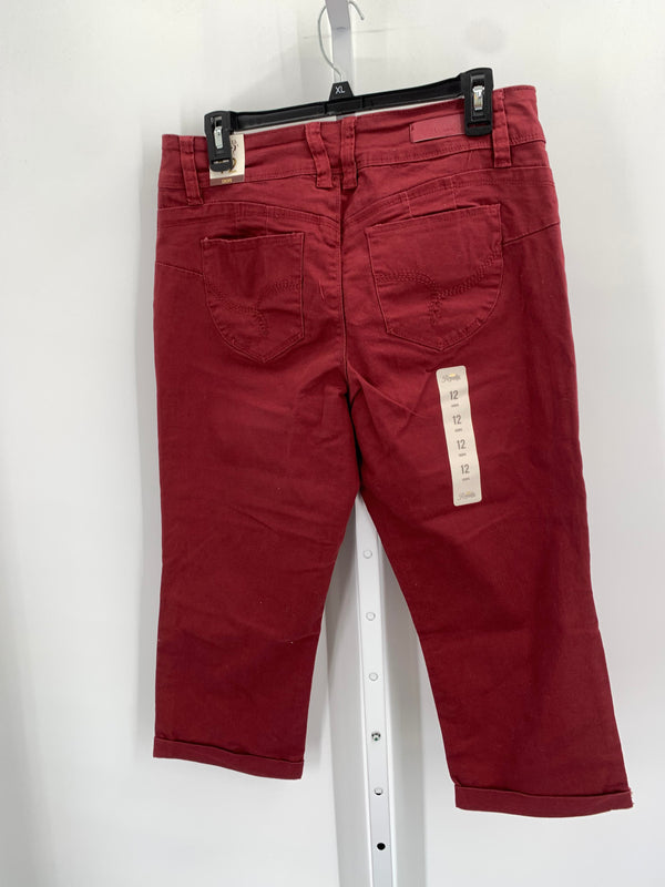 Royalty Size 12 Misses Cropped Jeans