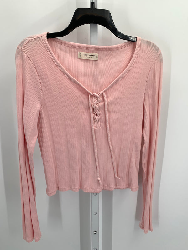 Lucky Brand Size Small Misses Long Sleeve Shirt