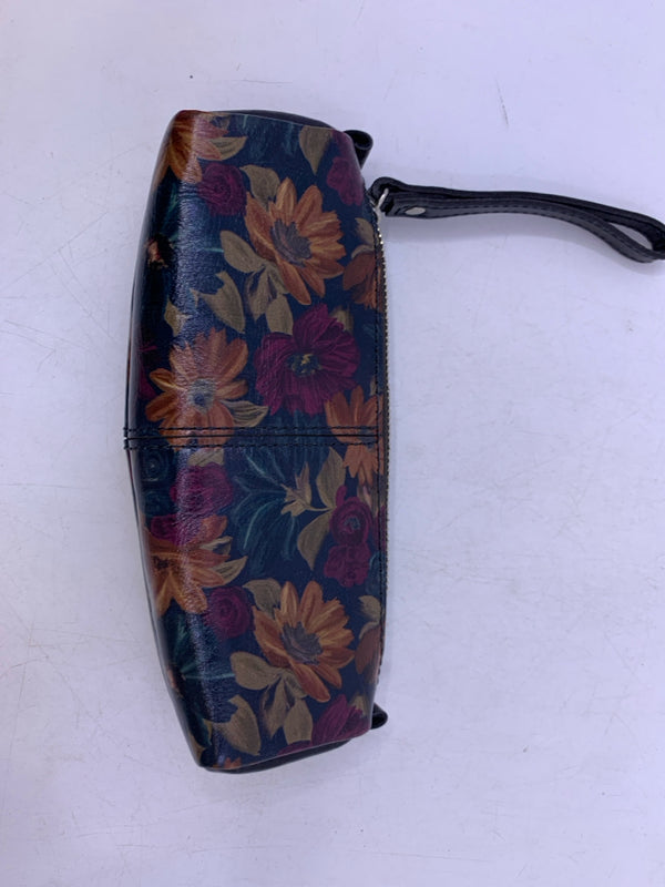 FLORAL SMALL CASE/ COSMETIC BAG.