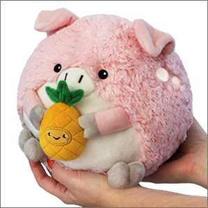 Mini Squishable Pig with Pineapple