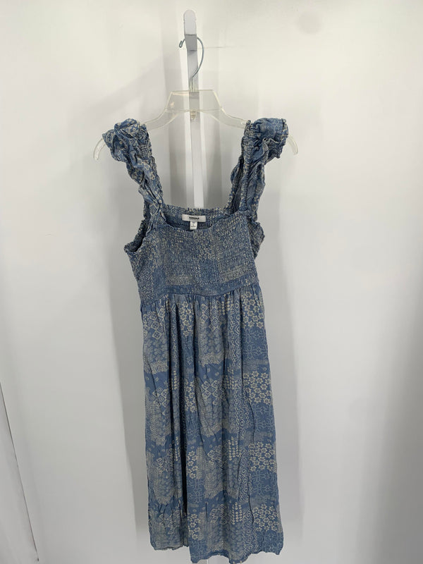 Sonoma Blue Size Large Maternity Sleeveless Dress