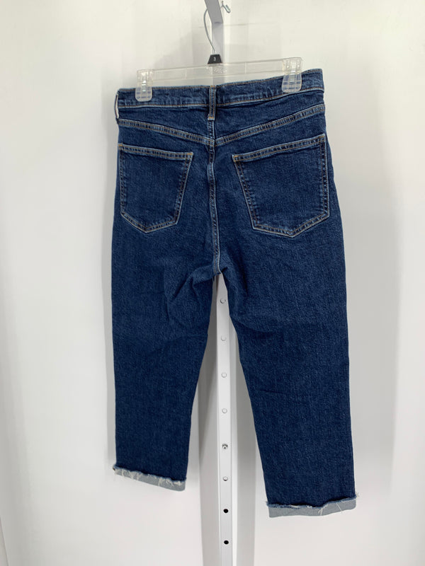 Gap Denim Size 8 Misses Cropped Jeans